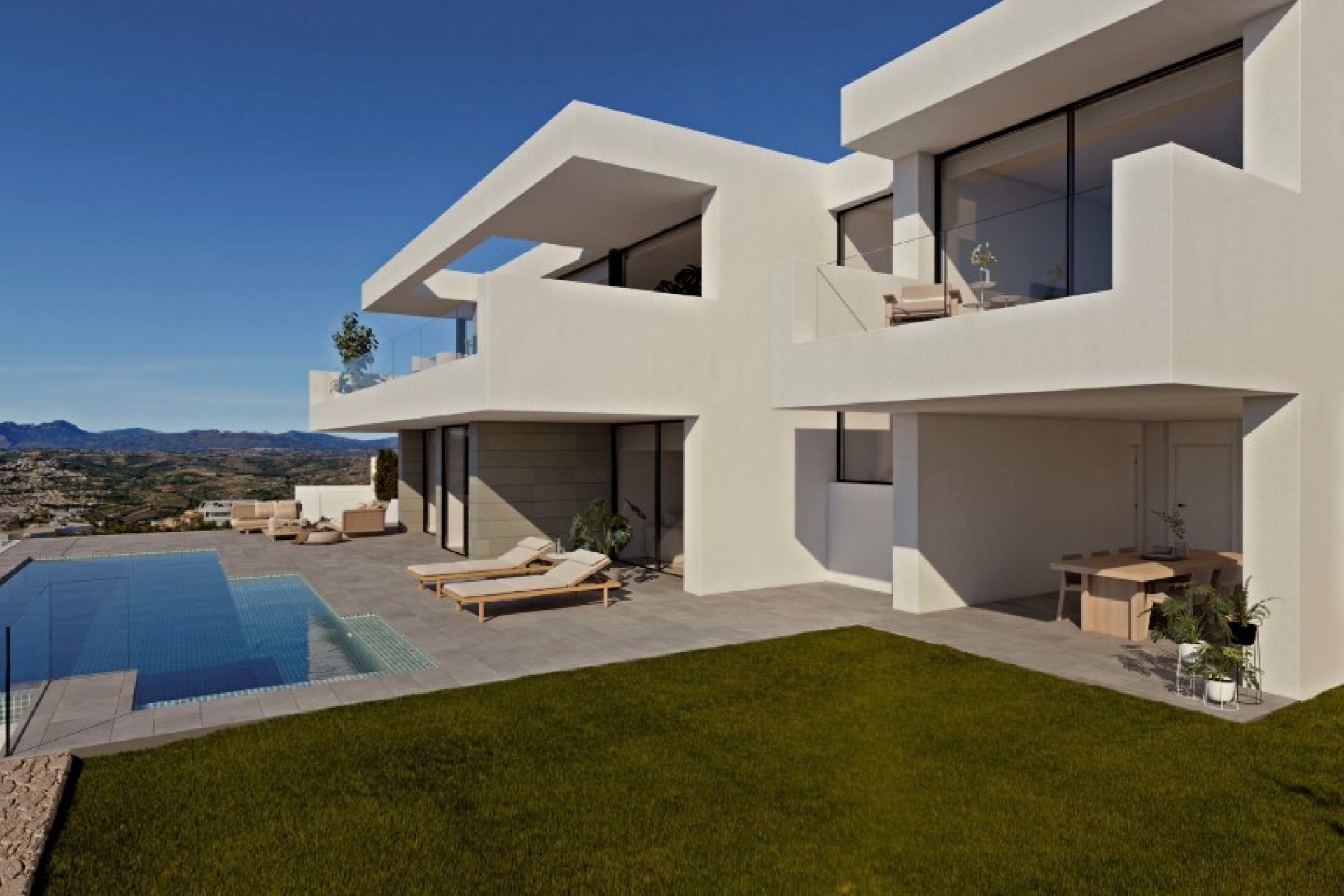 New build - 3. Semi-detached house - Moraira - Costa Blanca North