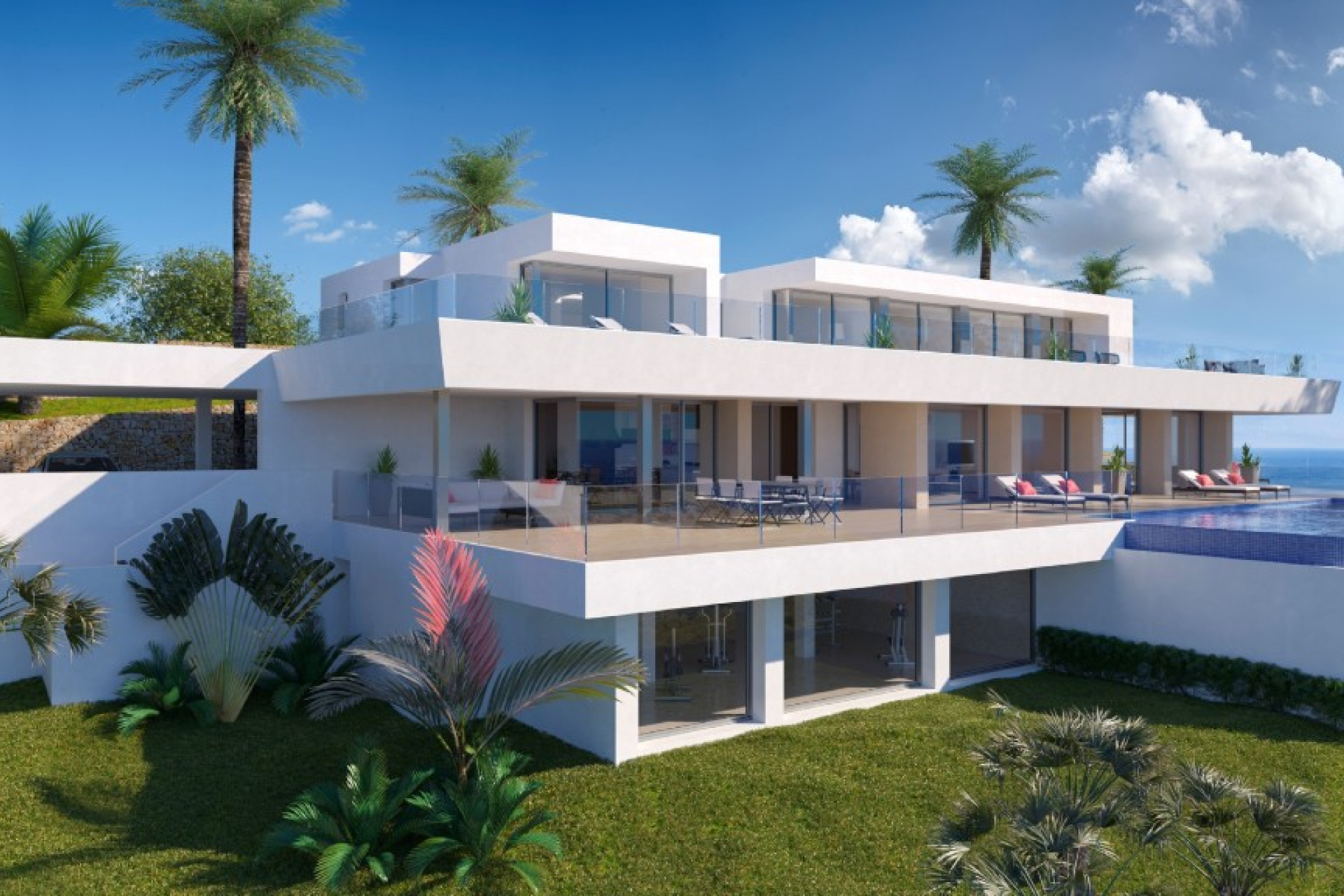 New build - 3. Semi-detached house - Moraira - Costa Blanca North