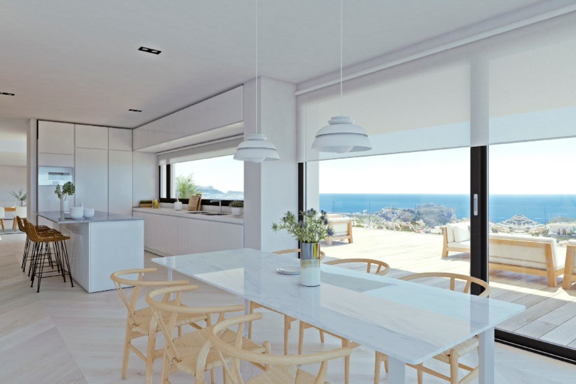 New build - 3. Semi-detached house - Moraira - Costa Blanca North
