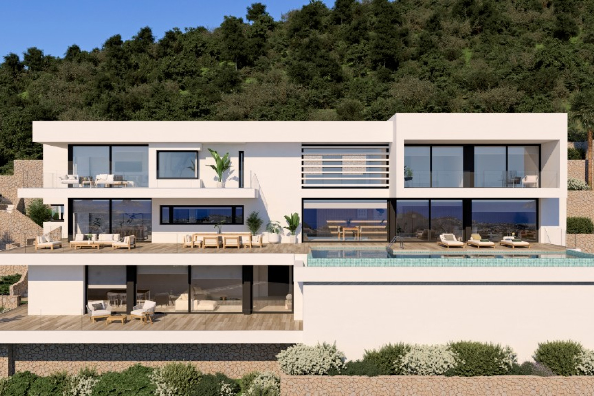 New build - 3. Semi-detached house - Moraira - Costa Blanca North