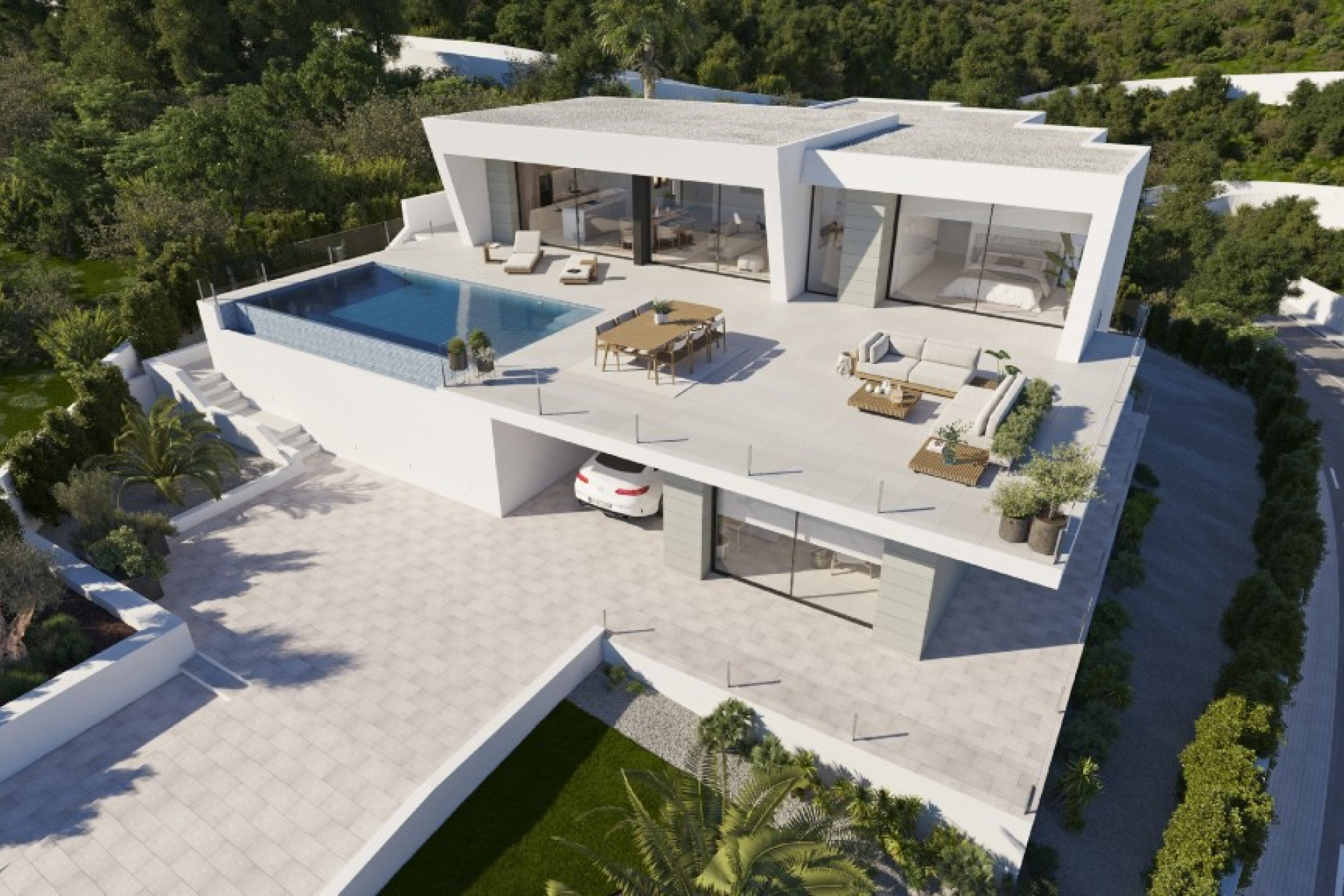 New build - 3. Semi-detached house - Moraira - Costa Blanca North