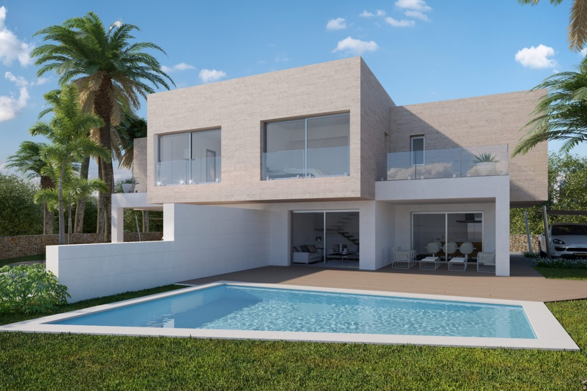 New build - 3. Semi-detached house - Moraira - Costa Blanca North