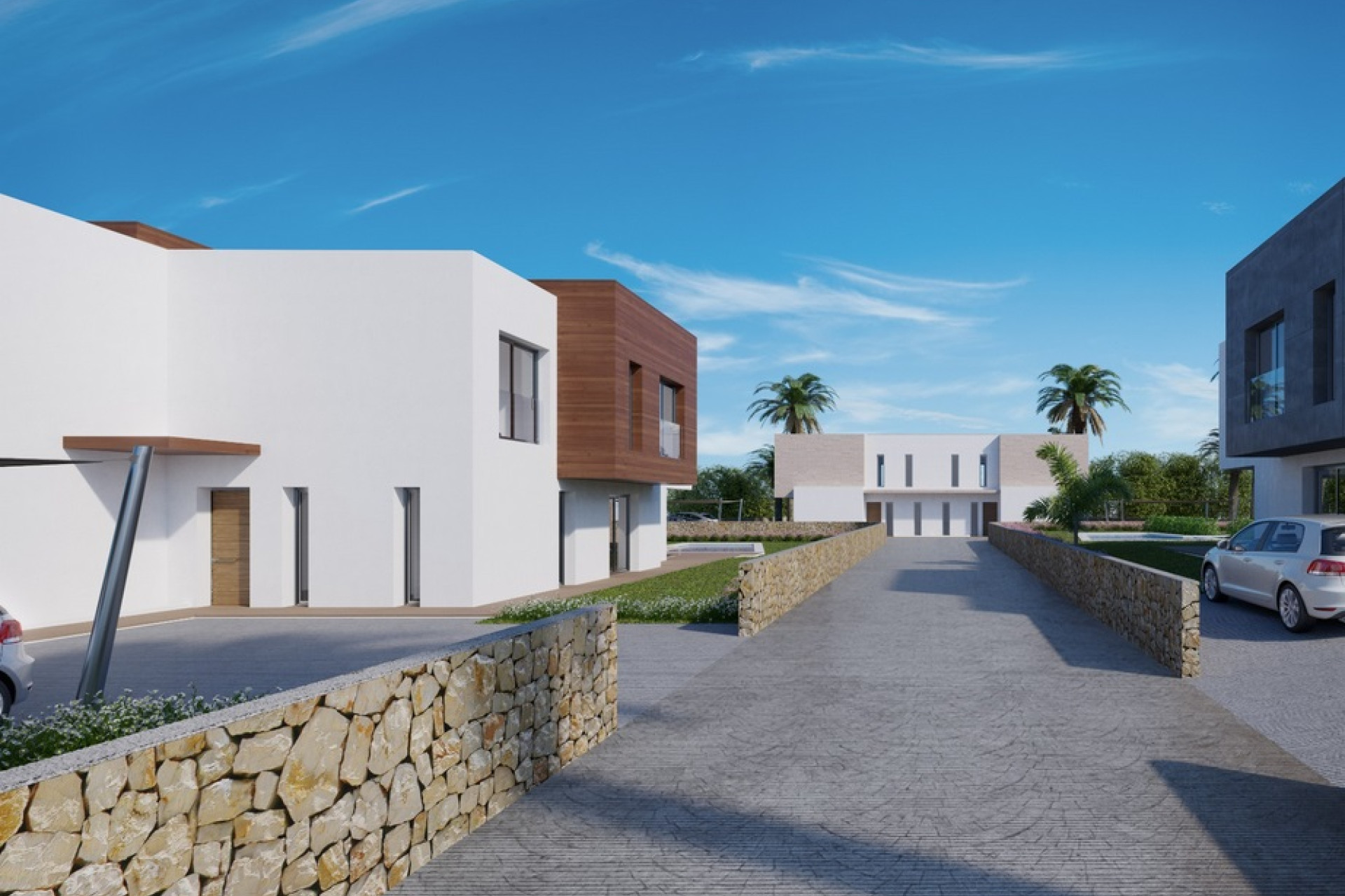 New build - 3. Semi-detached house - Moraira - Costa Blanca North