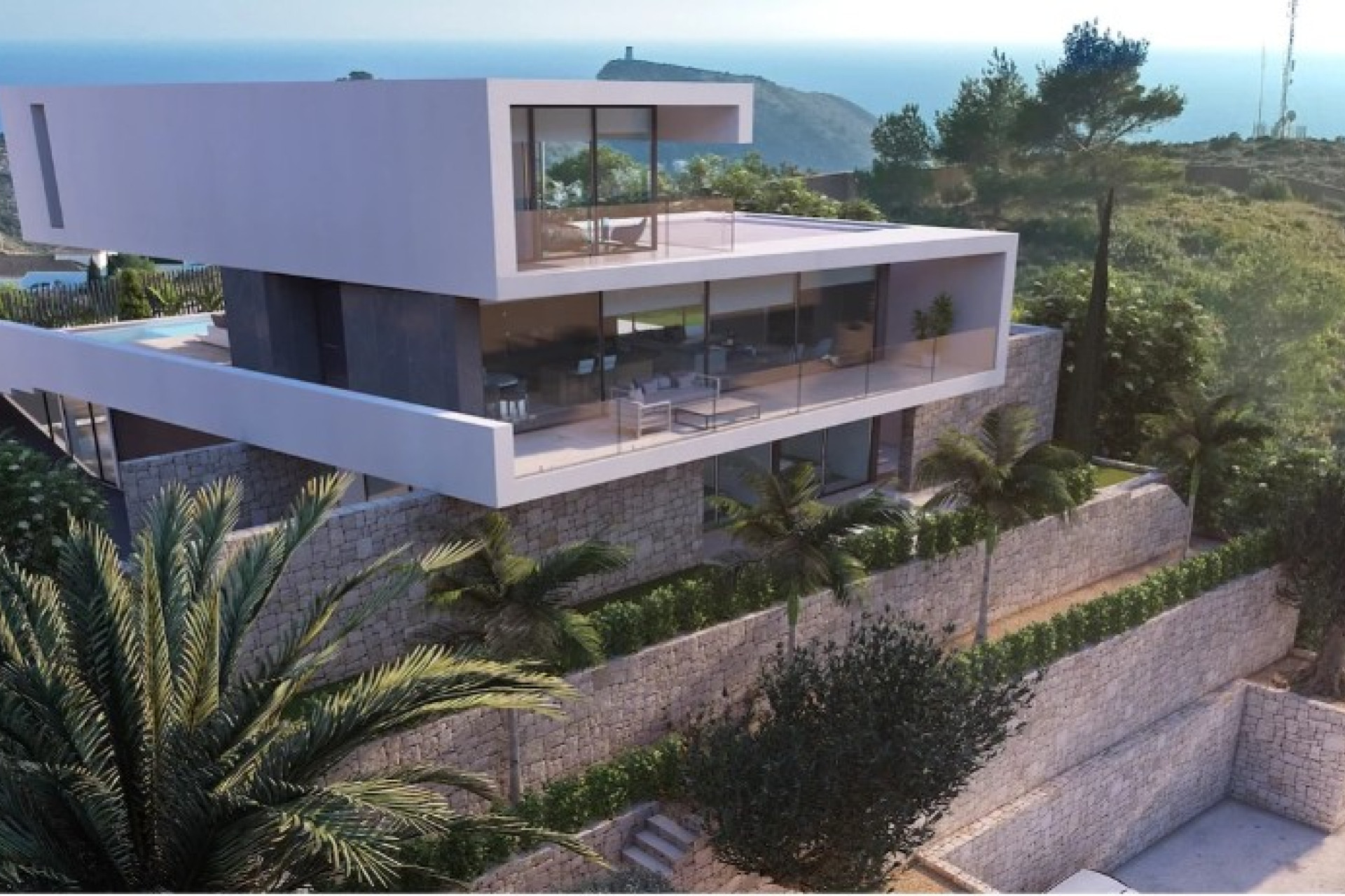 New build - 3. Semi-detached house - Moraira - Costa Blanca North