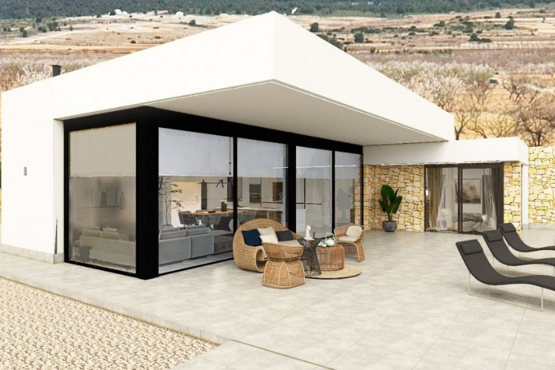 New build - 3. Semi-detached house - Pinoso - Costa Blanca North