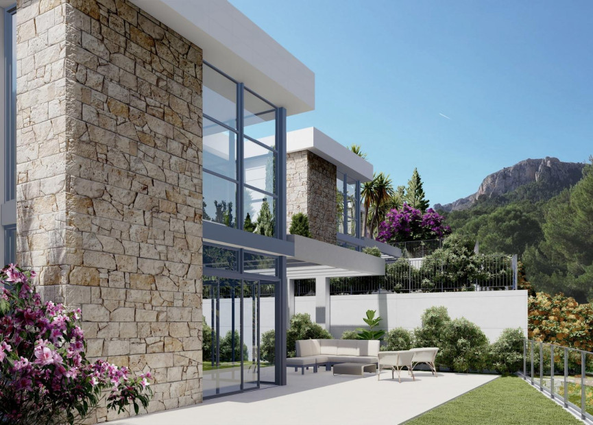New build - 3. Semi-detached house - Polop - Costa Blanca North