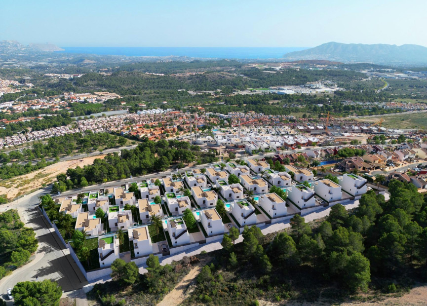 New build - 3. Semi-detached house - Polop - Costa Blanca North