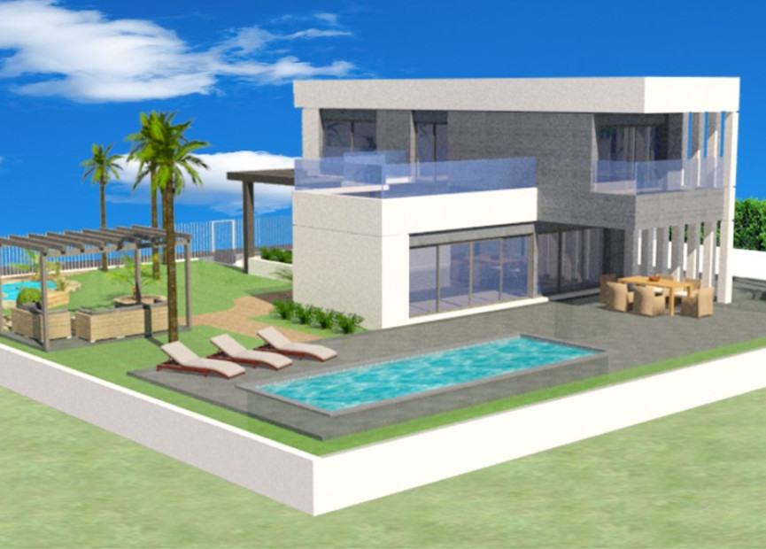 New build - 3. Semi-detached house - Polop - Costa Blanca North