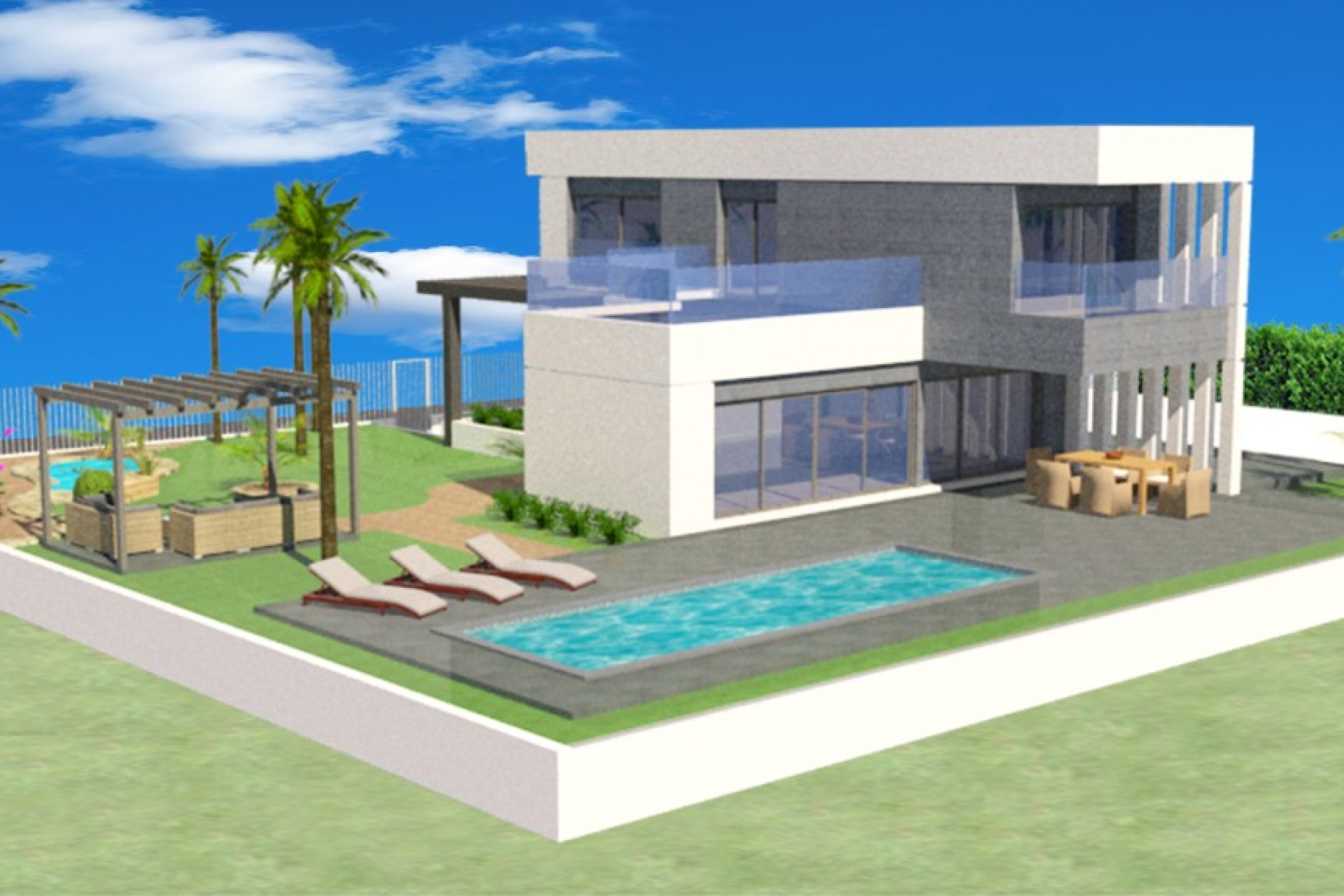 New build - 3. Semi-detached house - Polop - Costa Blanca North