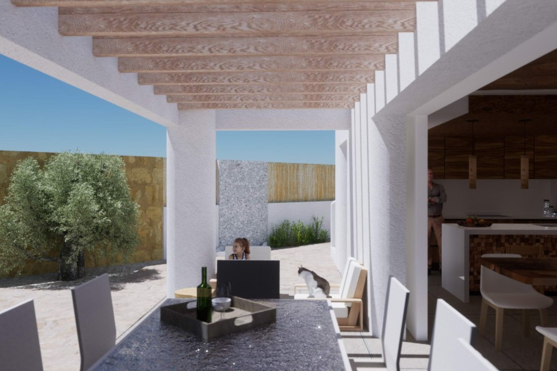 New build - 3. Semi-detached house - Polop - Costa Blanca North