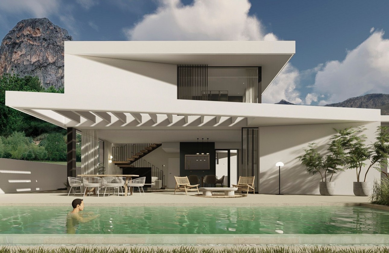 New build - 3. Semi-detached house - Polop - Costa Blanca North