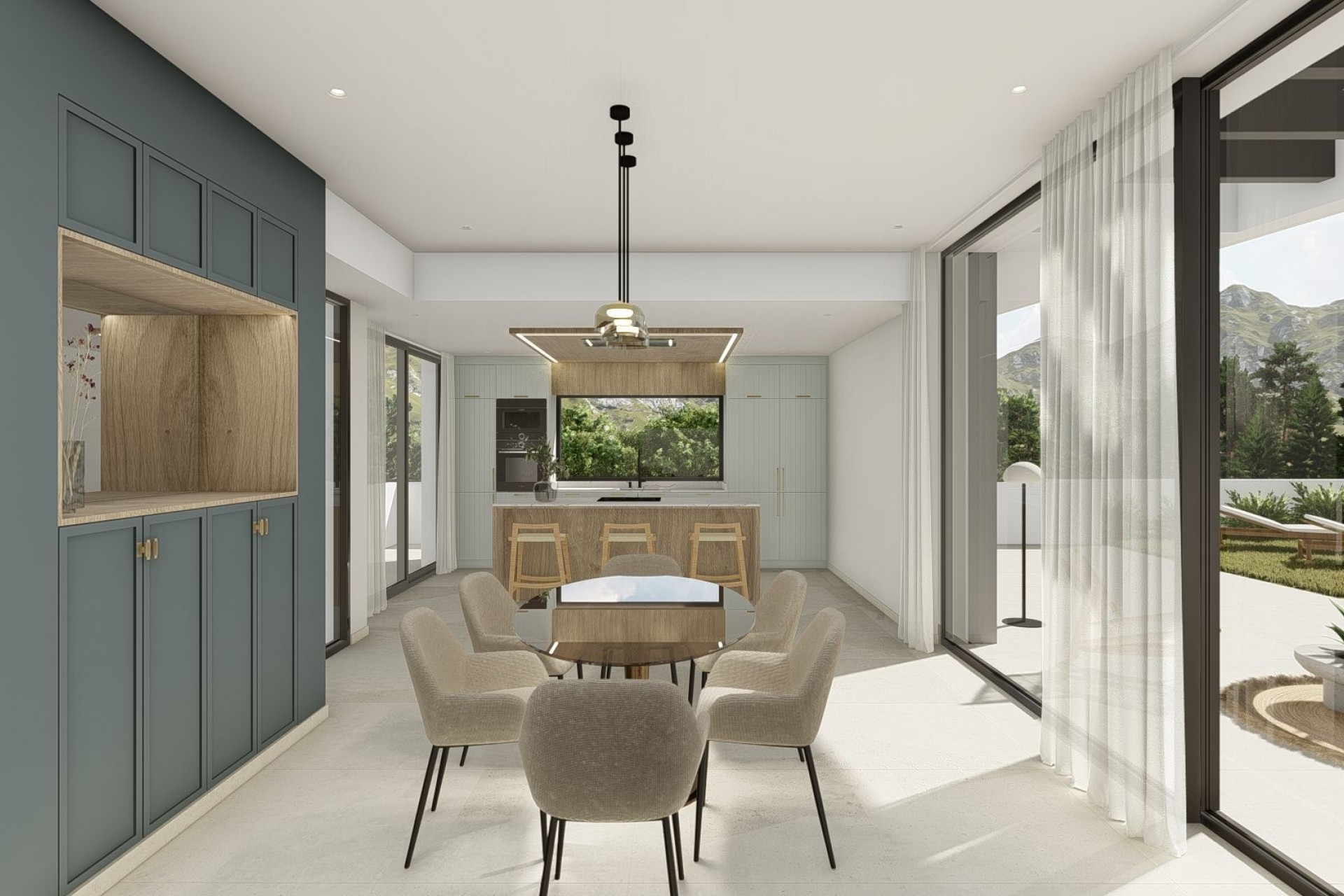 New build - 3. Semi-detached house - Polop - Costa Blanca North