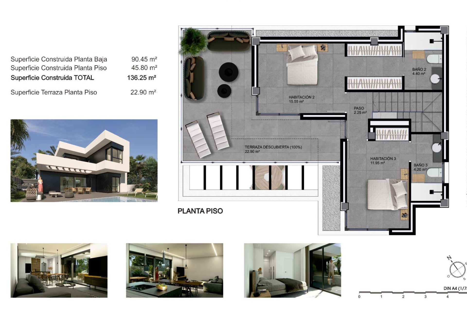 New build - 3. Semi-detached house - Rojales - Costa Blanca South