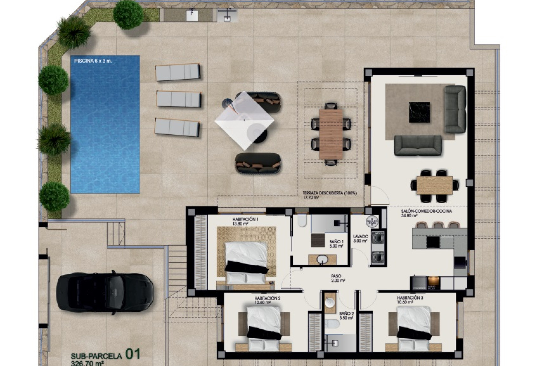 New build - 3. Semi-detached house - Rojales - Costa Blanca South