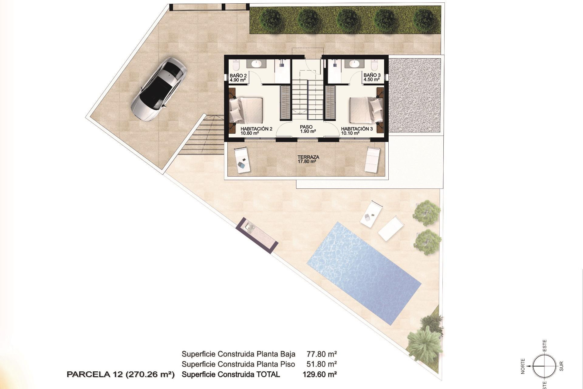 New build - 3. Semi-detached house - Rojales - Costa Blanca South