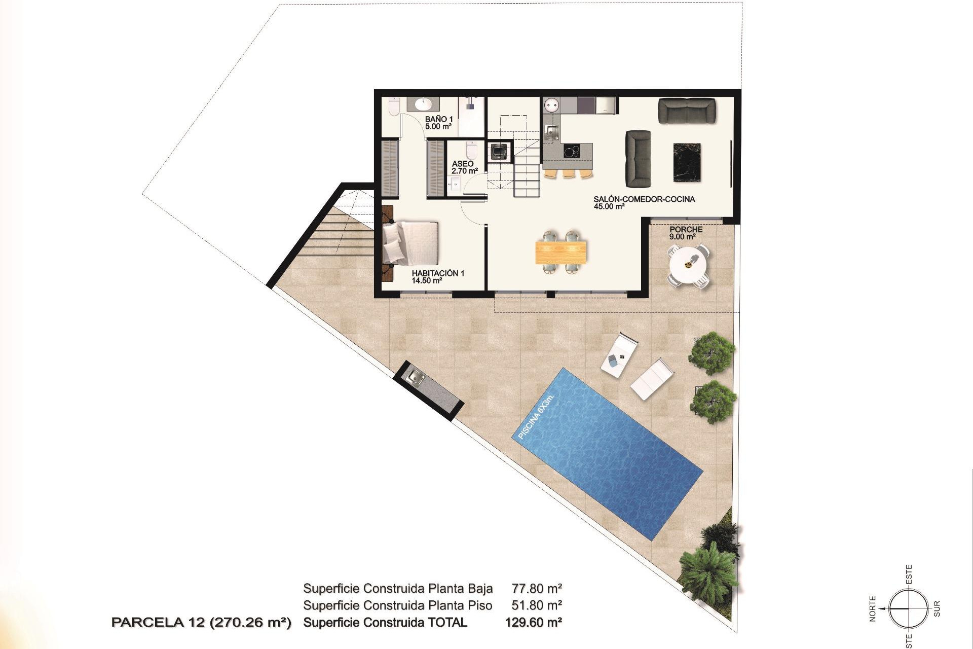 New build - 3. Semi-detached house - Rojales - Costa Blanca South