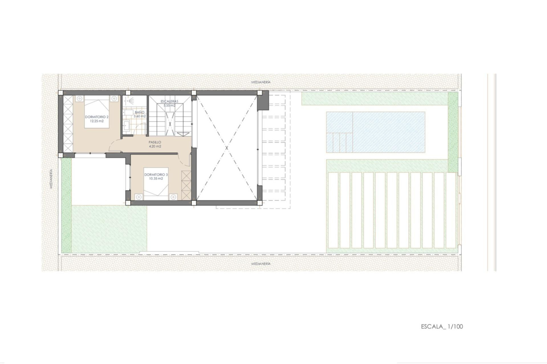 New build - 3. Semi-detached house - San Juan de los Terreros - Almeria