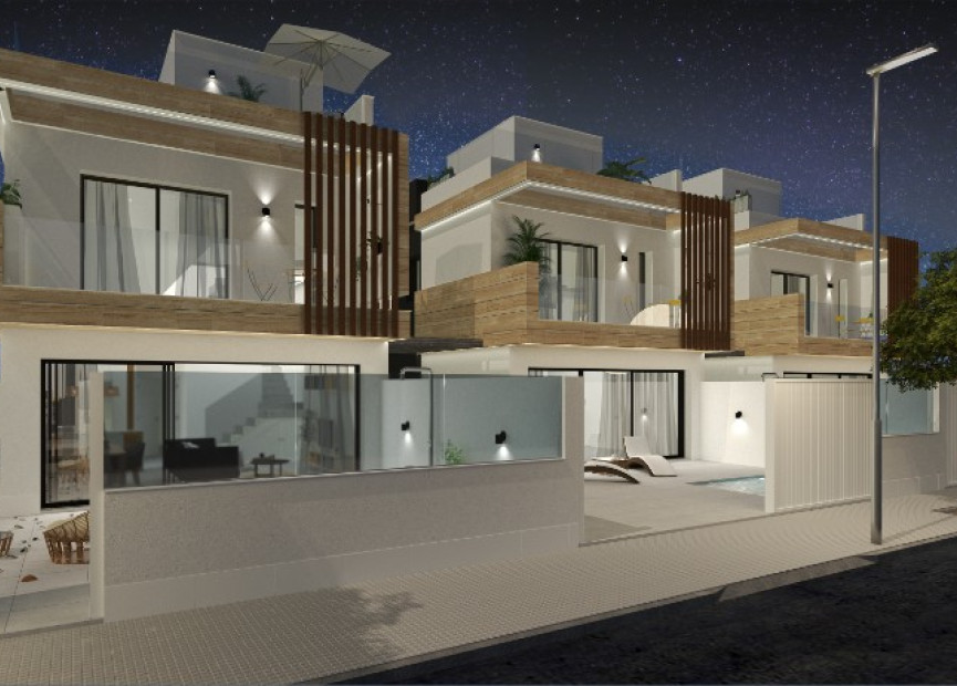 New build - 3. Semi-detached house - San Pedro del Pinatar - Costa Calida