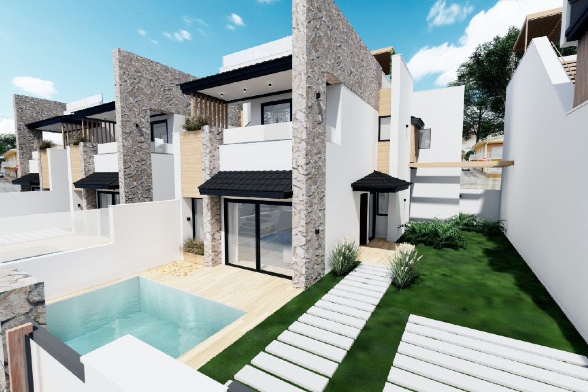 New build - 3. Semi-detached house - San Pedro del Pinatar - Costa Calida