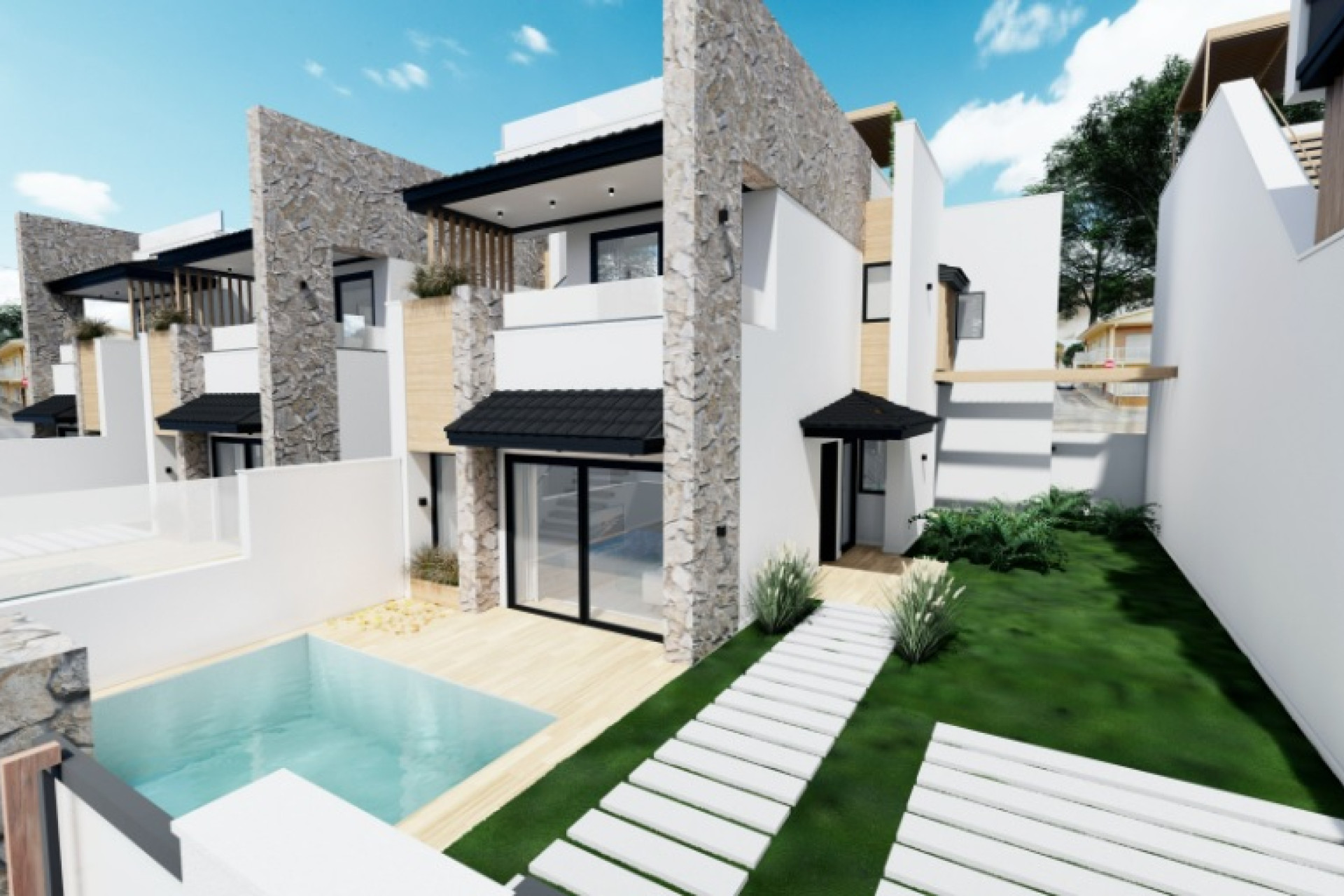 New build - 3. Semi-detached house - San Pedro del Pinatar - Costa Calida