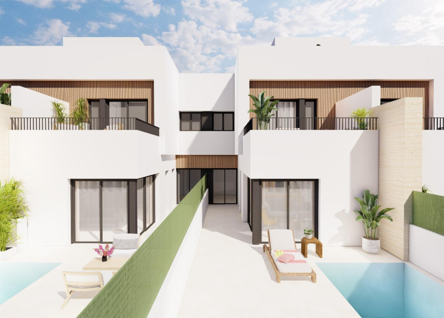 New build - 3. Semi-detached house - Santiago de Ribera - Costa Calida