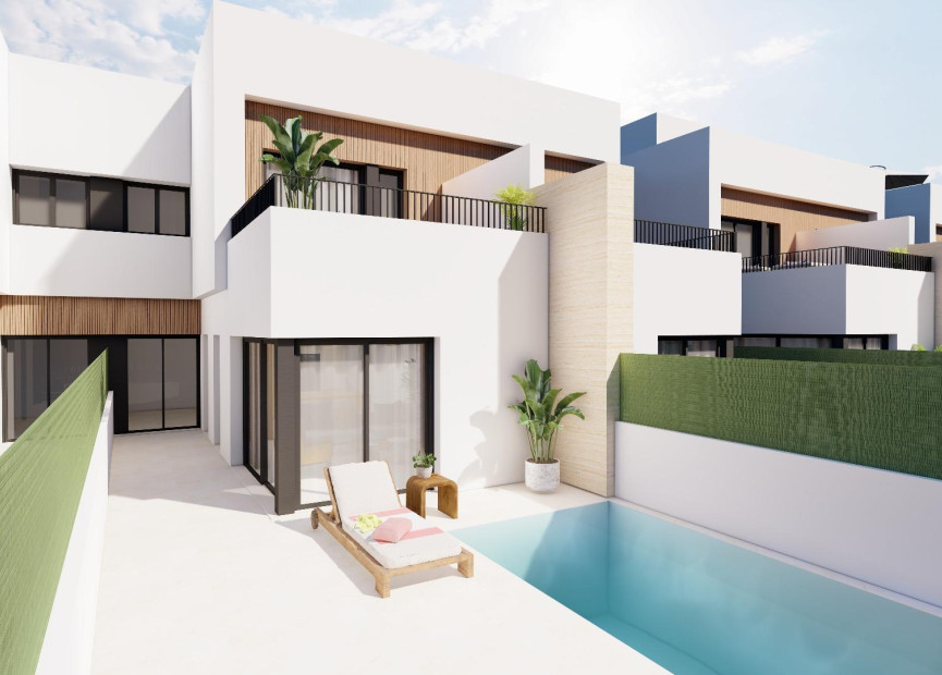 New build - 3. Semi-detached house - Santiago de Ribera - Costa Calida