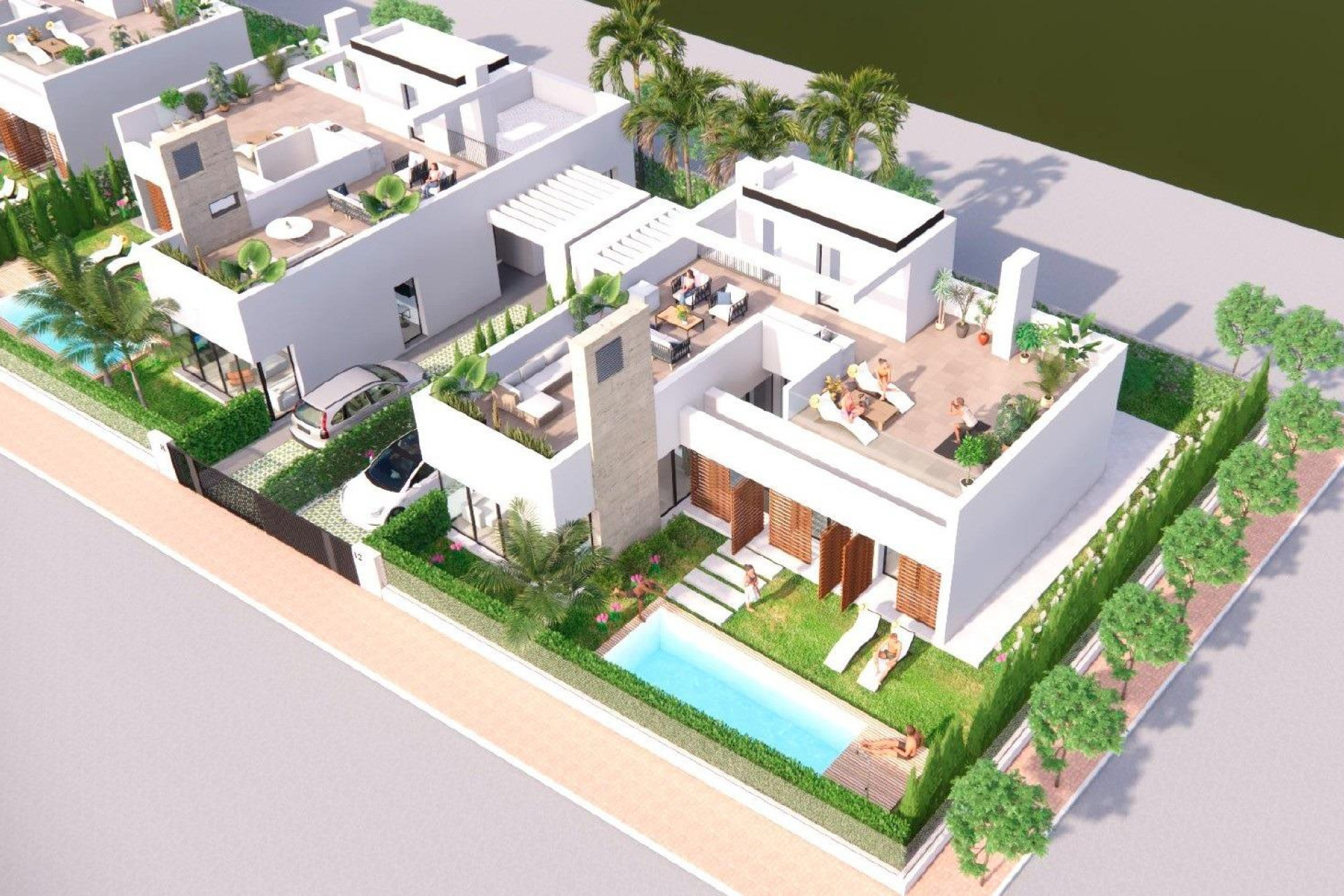 New build - 3. Semi-detached house - Torre Pacheco - Costa Calida