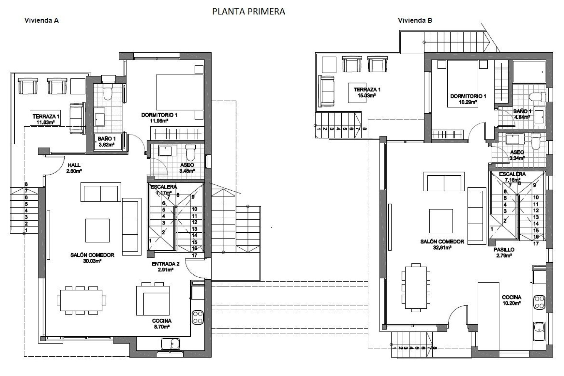 New build - 3. Semi-detached house - Torrevieja - Costa Blanca South