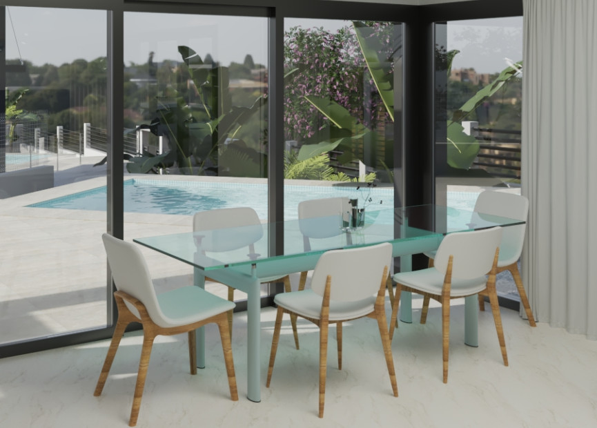 New build - 3. Semi-detached house - Villajoyosa - Costa Blanca North