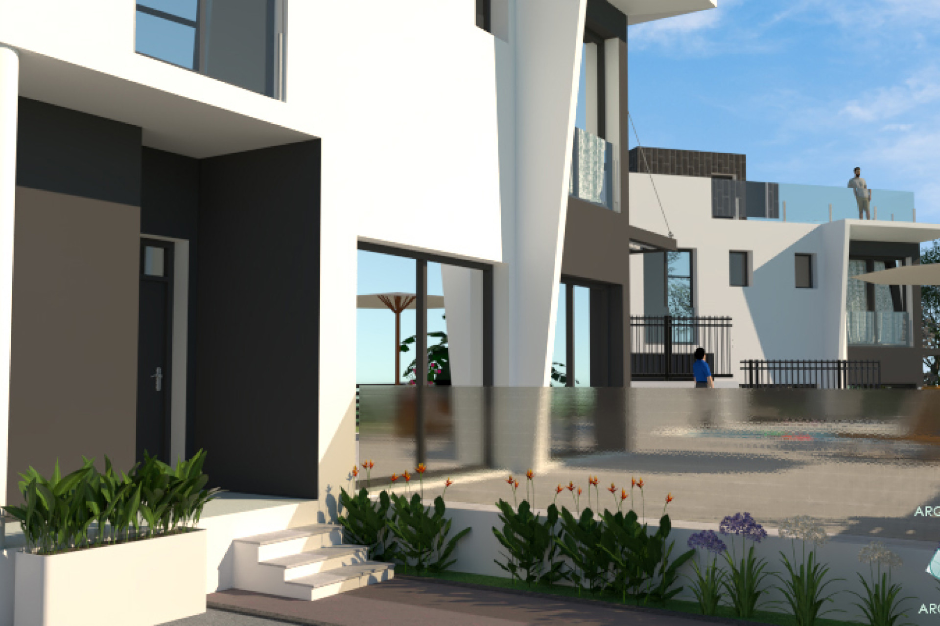 New build - 3. Semi-detached house - Villajoyosa - Costa Blanca North