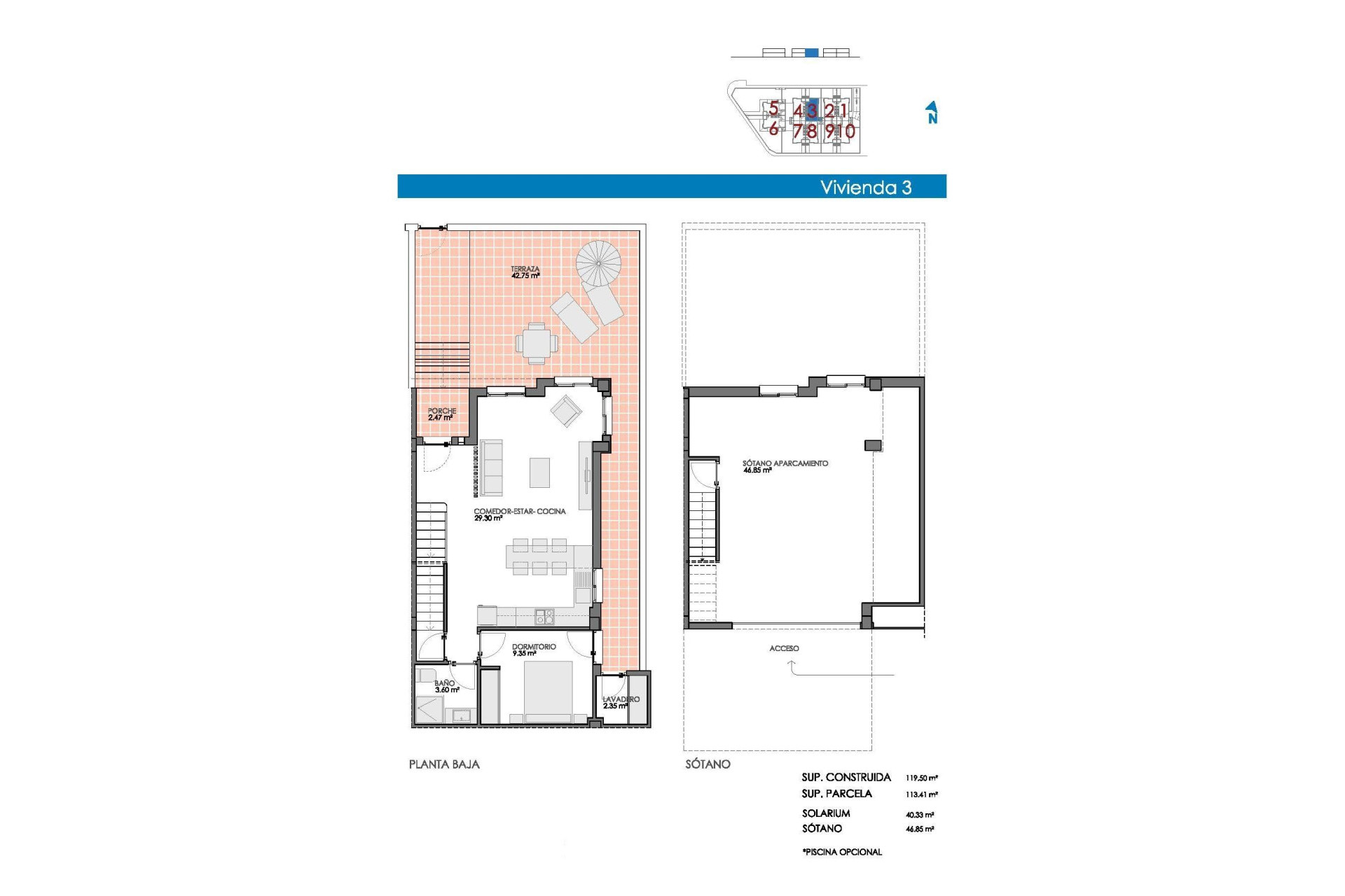 New Build - 3. Semi - Detached Villa - Bigastro - pueblo