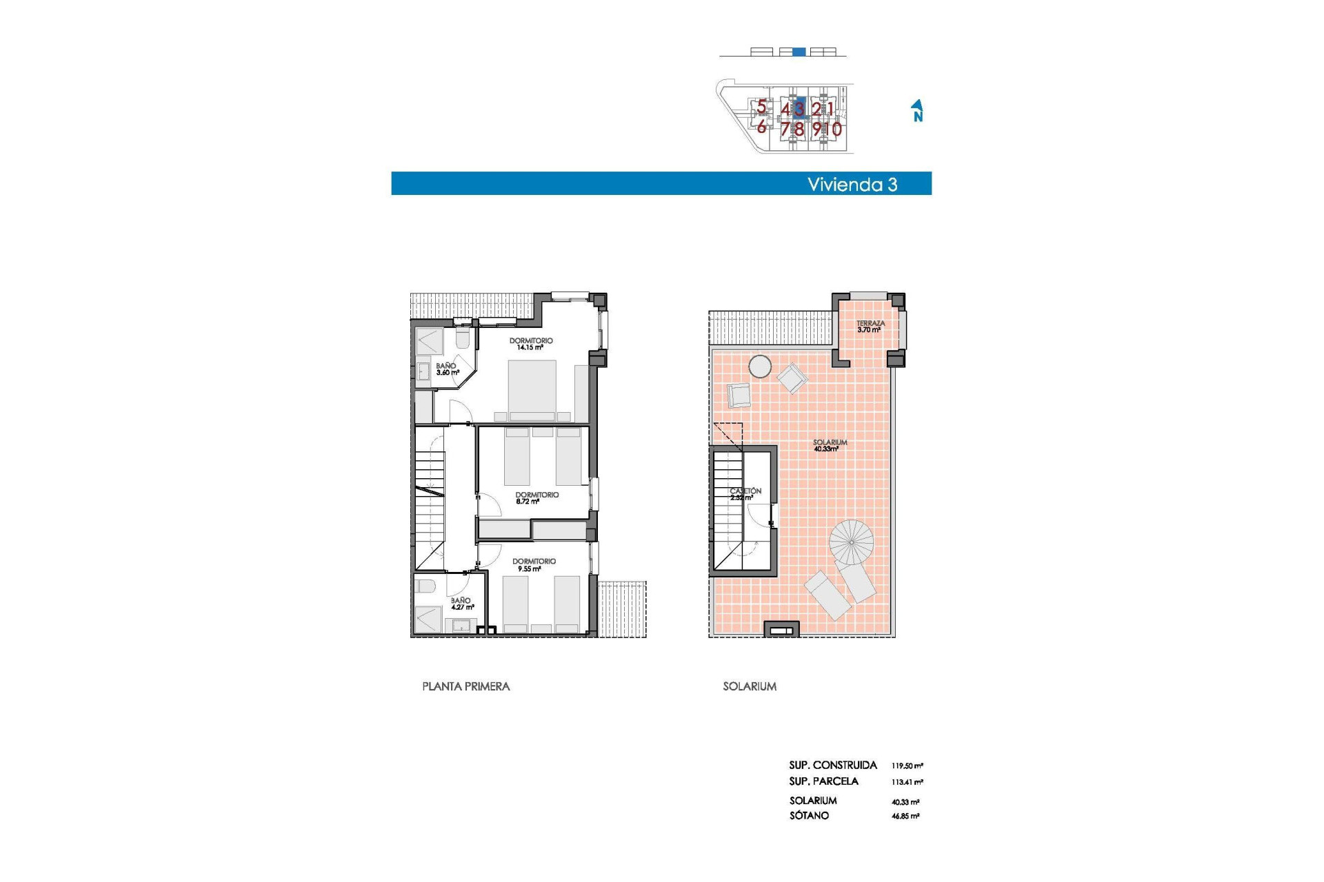 New Build - 3. Semi - Detached Villa - Bigastro - pueblo