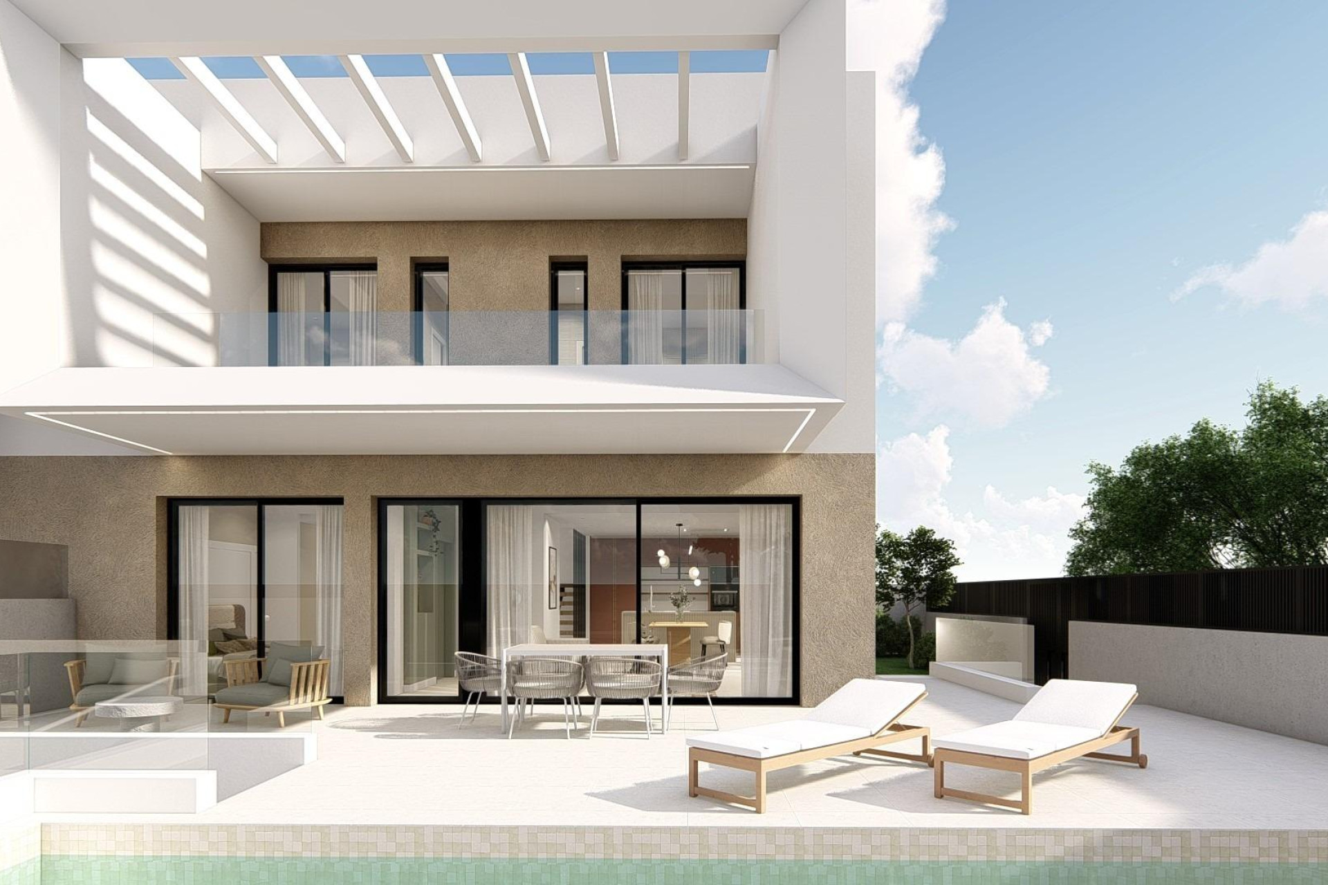 New Build - 3. Semi - Detached Villa - Dolores - Alicante