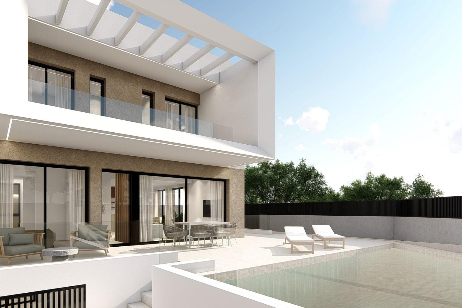 New Build - 3. Semi - Detached Villa - Dolores - Alicante