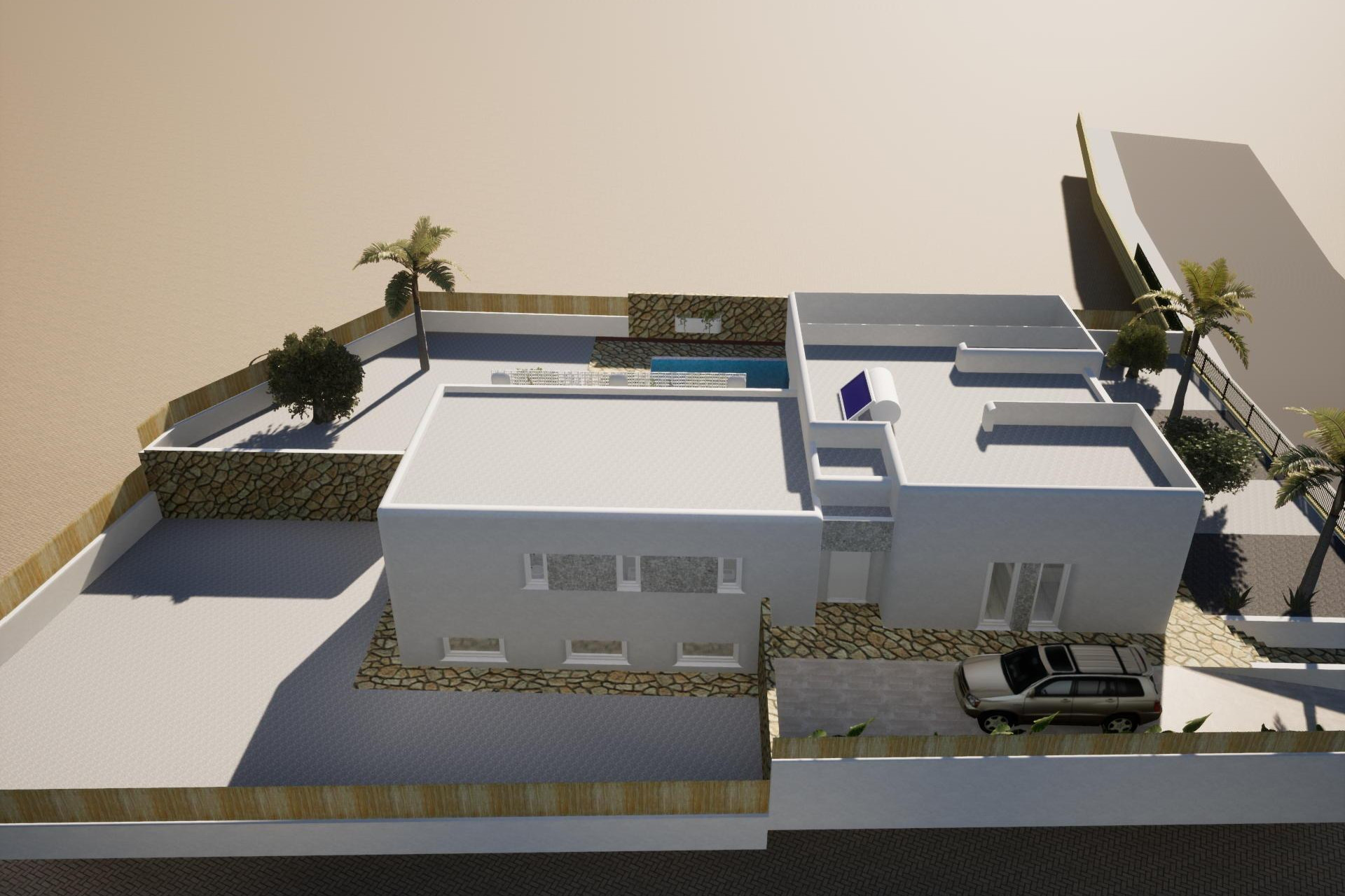 New Build - 4. House - Detached Villa - Alfas del Pí - Pinoso