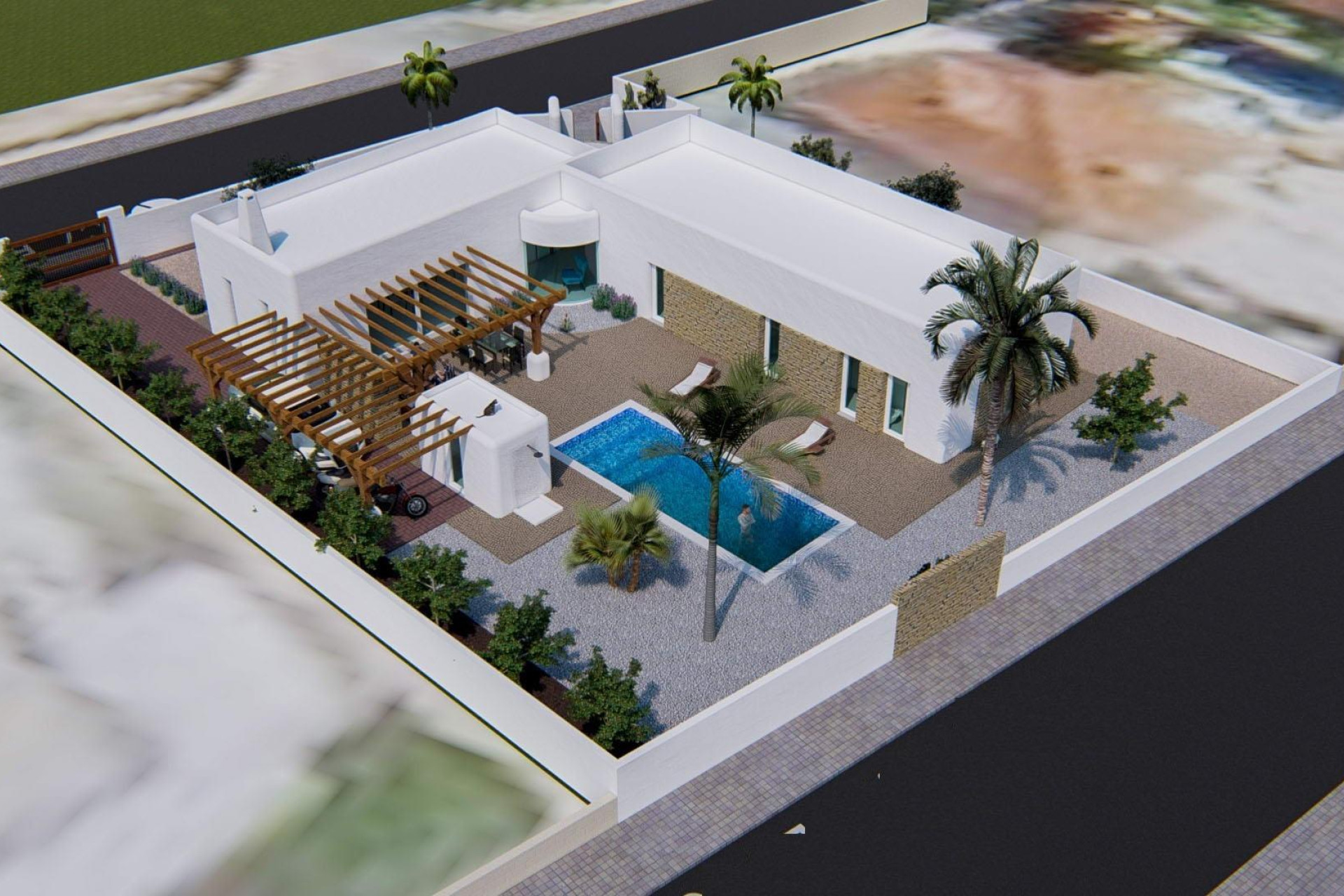 New Build - 4. House - Detached Villa - Alfas del Pí - Pinoso