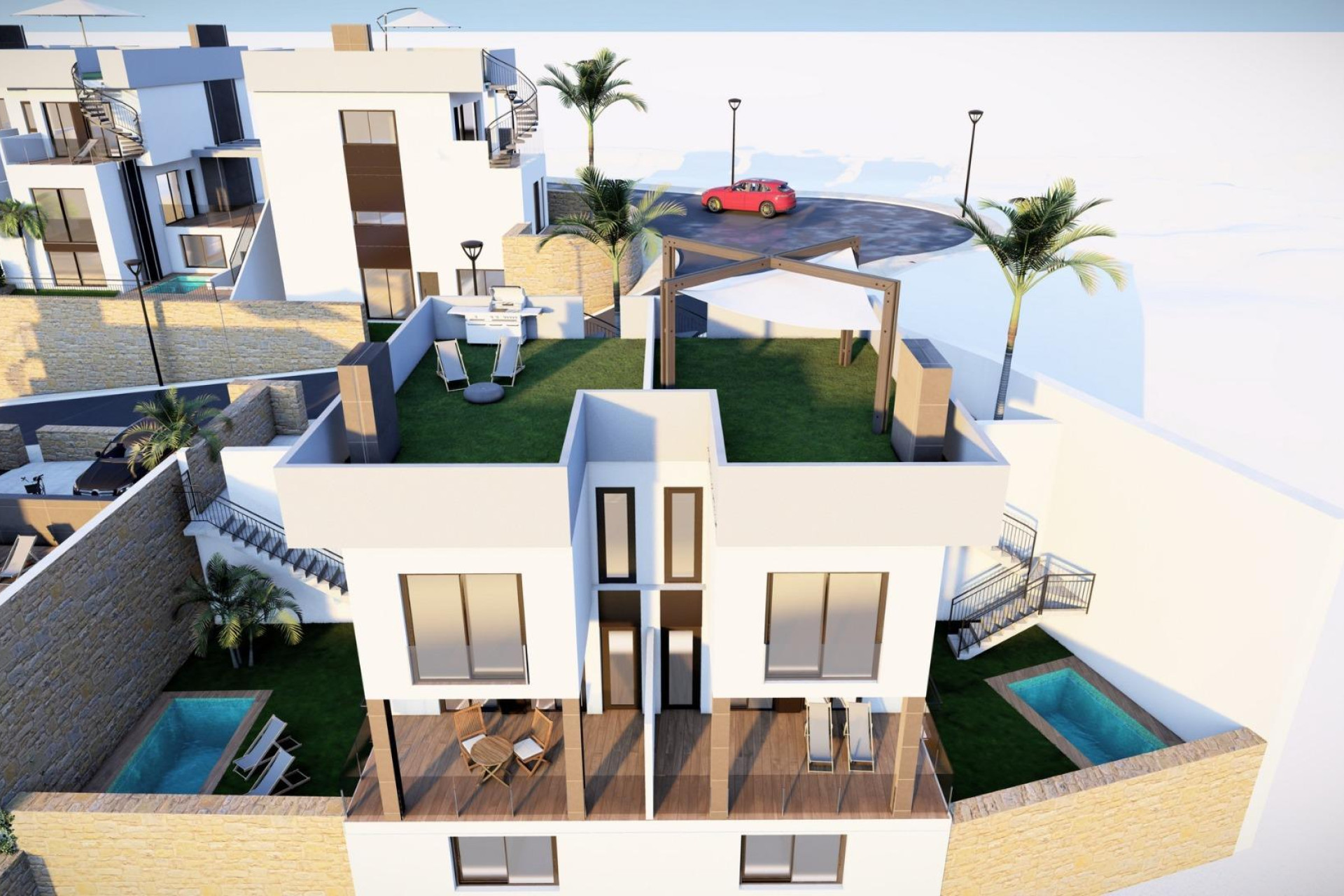 New Build - 4. House - Detached Villa - Algorfa - La Finca Golf