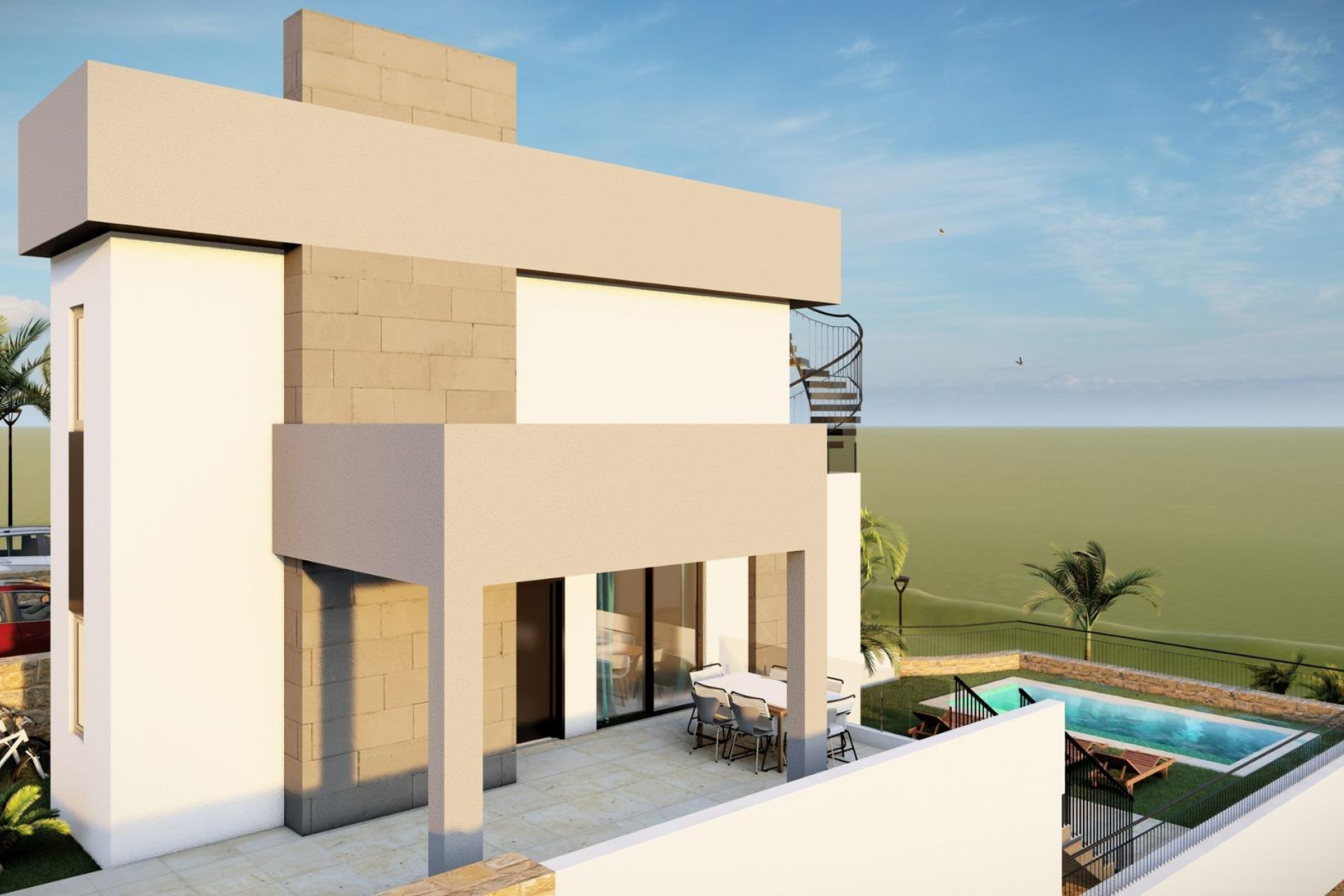 New Build - 4. House - Detached Villa - Algorfa - La Finca Golf