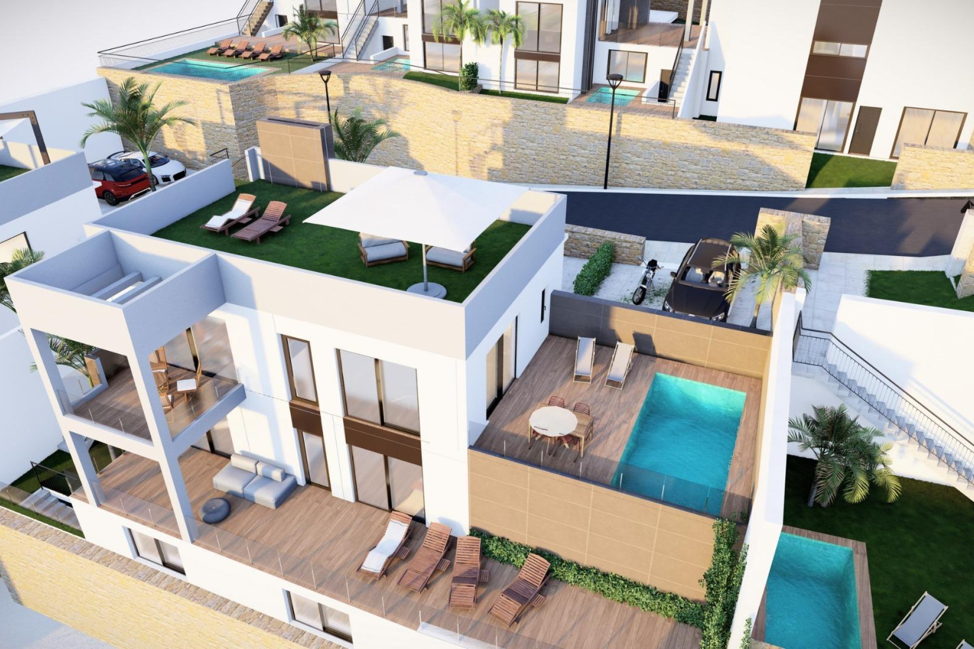 New Build - 4. House - Detached Villa - Algorfa - La Finca Golf