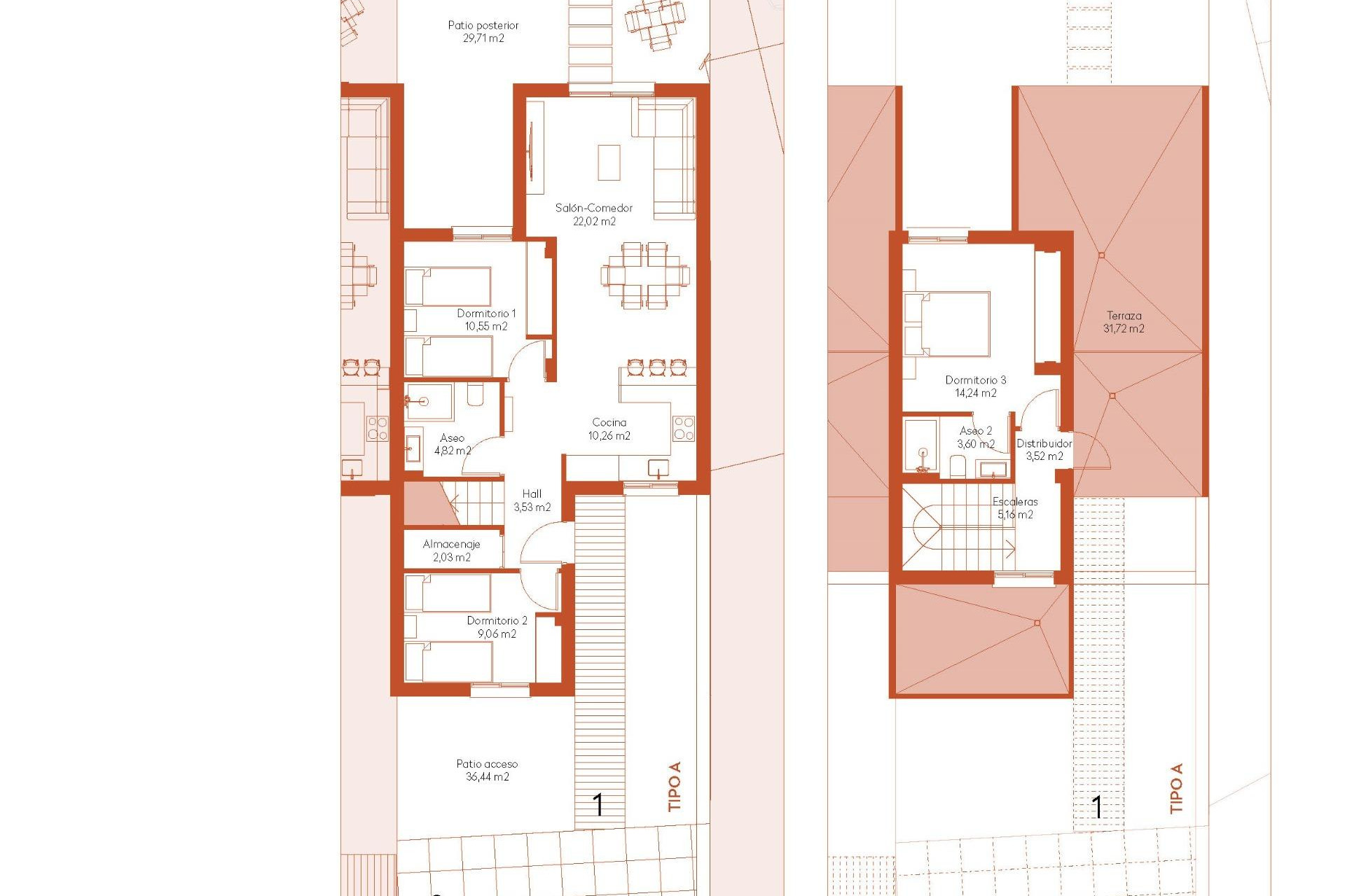 New Build - 4. House - Detached Villa - Baños y Mendigo - Balsicas