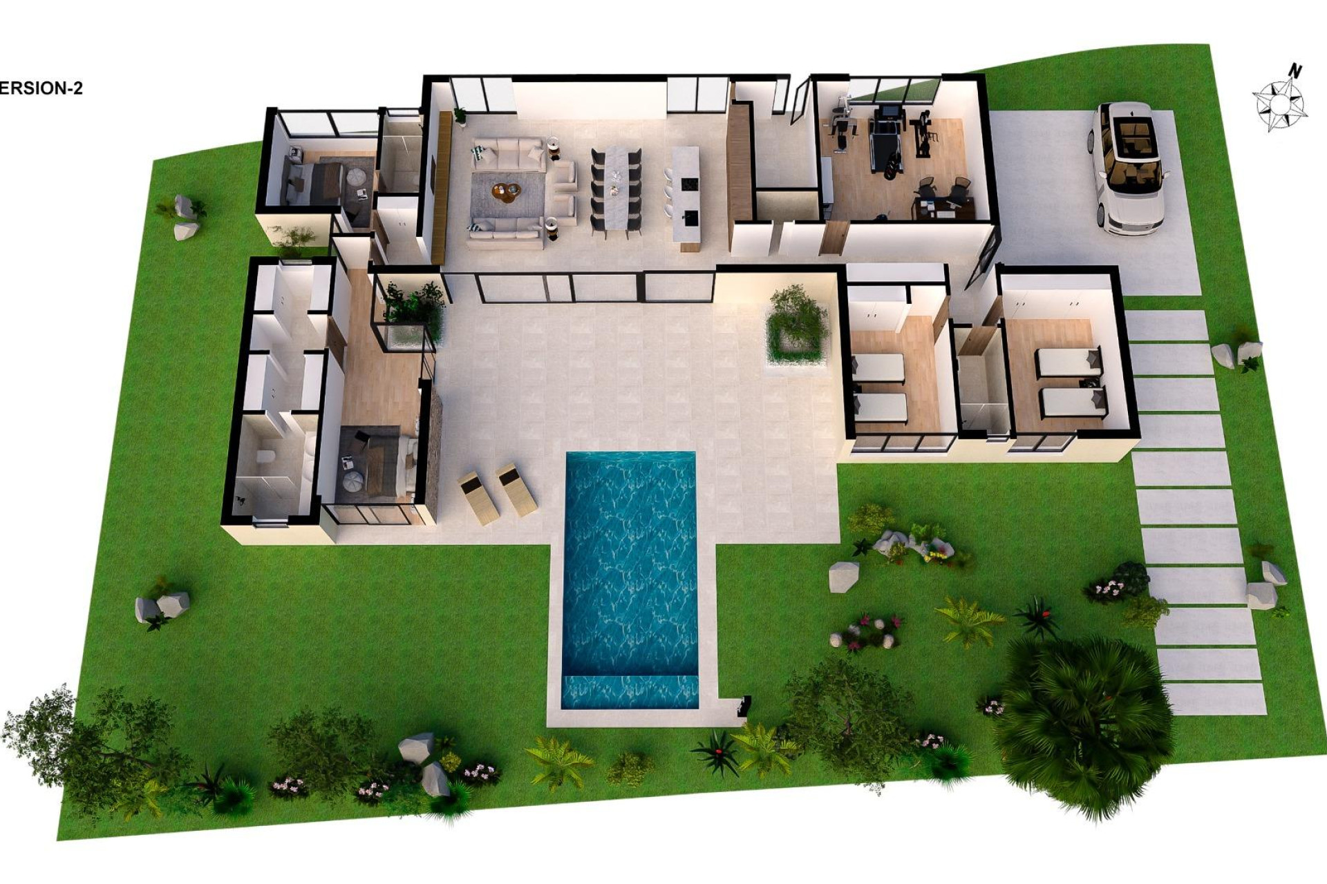 New Build - 4. House - Detached Villa - Baños y Mendigo - Balsicas