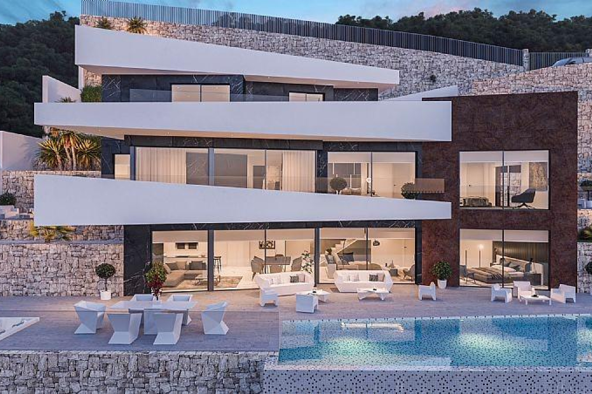 New Build - 4. House - Detached Villa - Benissa - Calpe