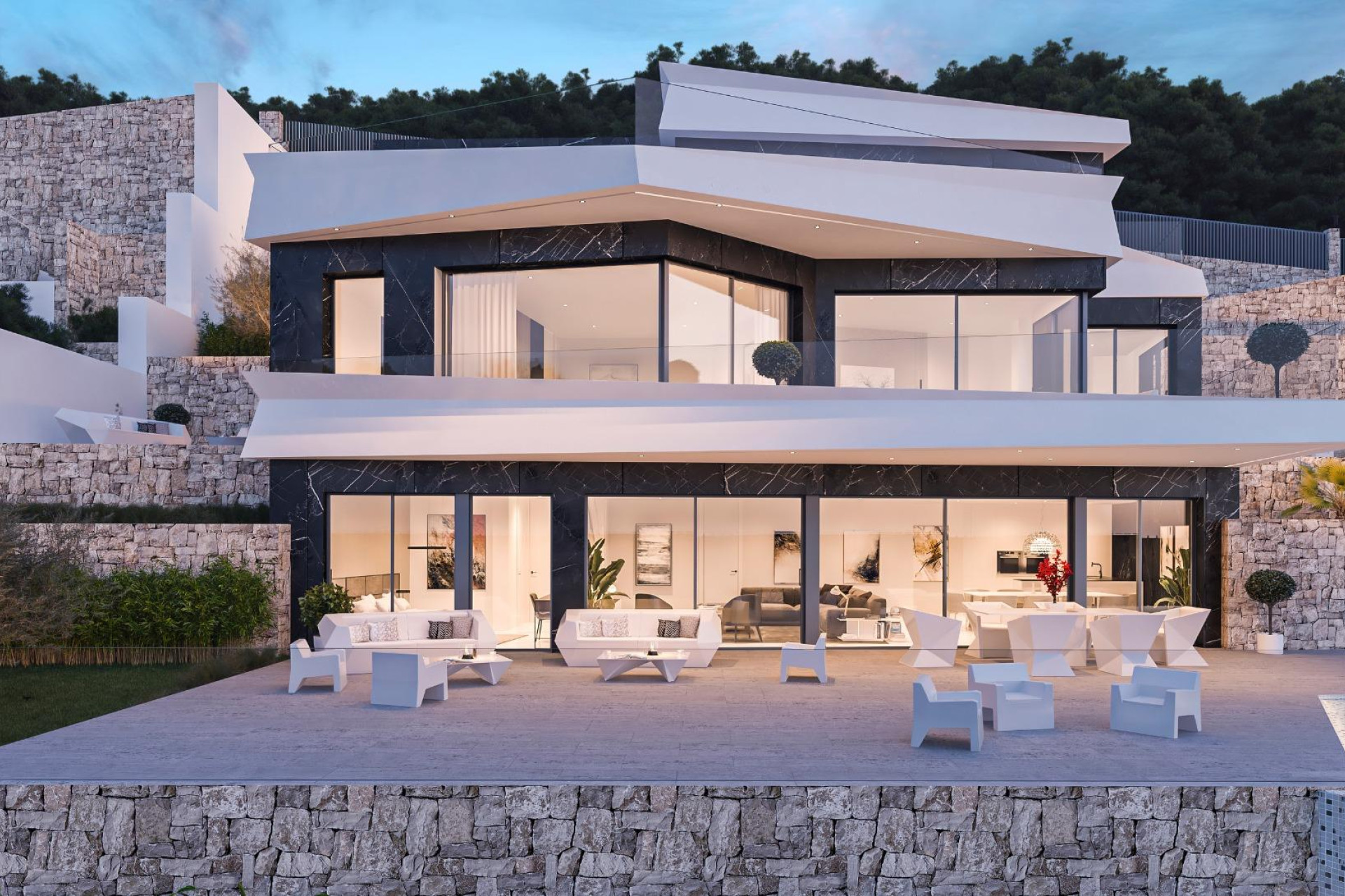 New Build - 4. House - Detached Villa - Benissa - Calpe