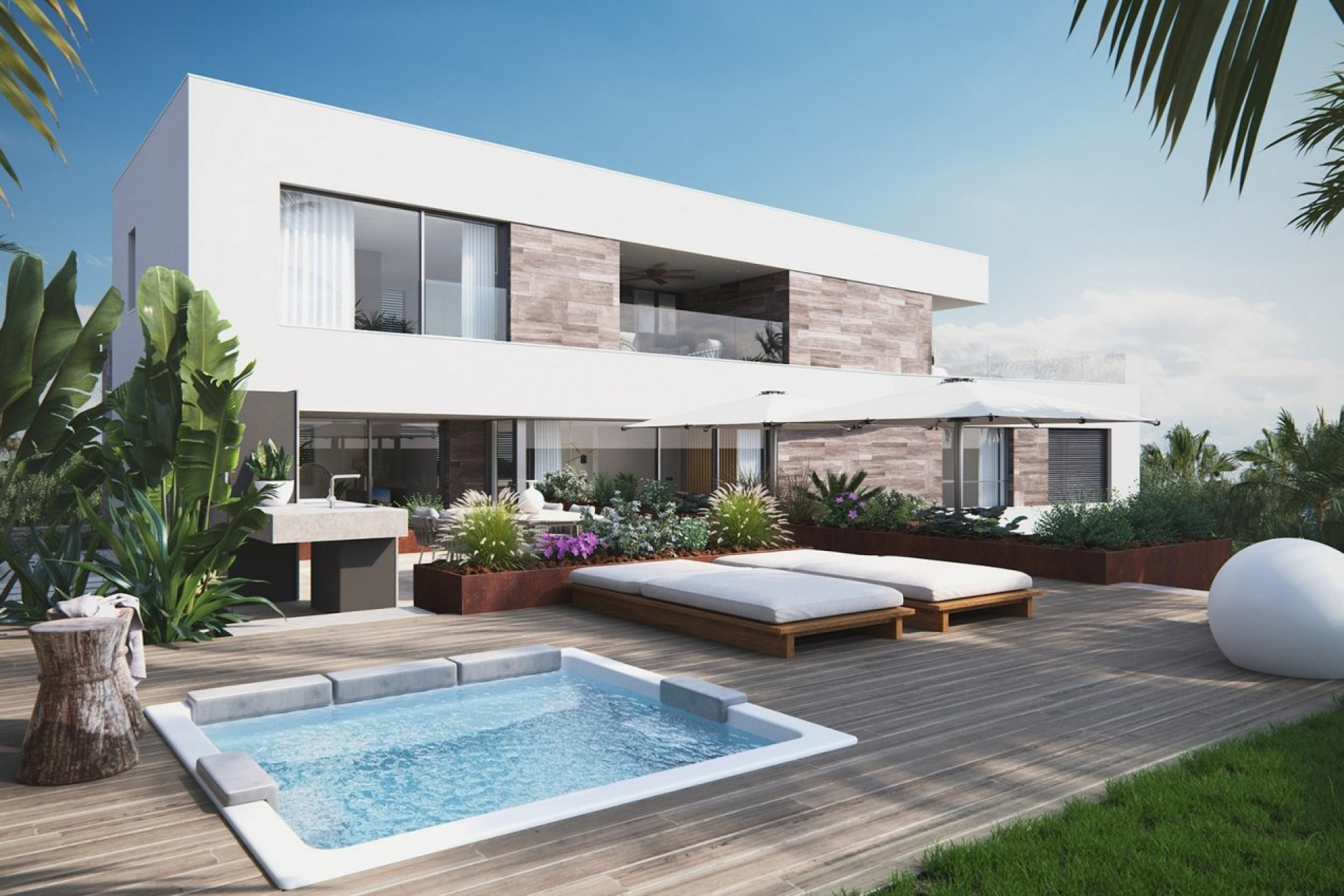 New Build - 4. House - Detached Villa - Cabo de Palos - La Manga