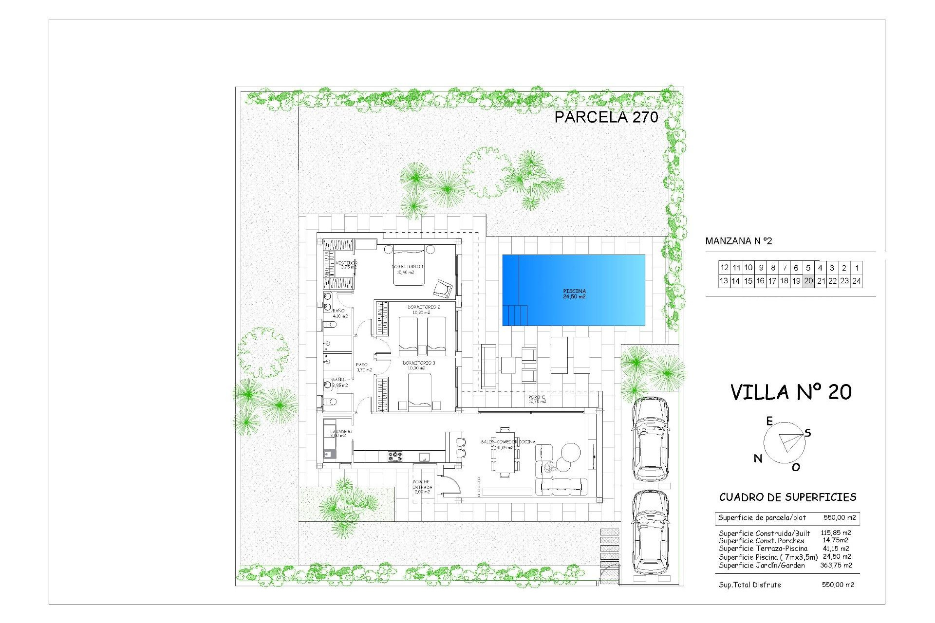 New Build - 4. House - Detached Villa - CALASPARRA - Murcia