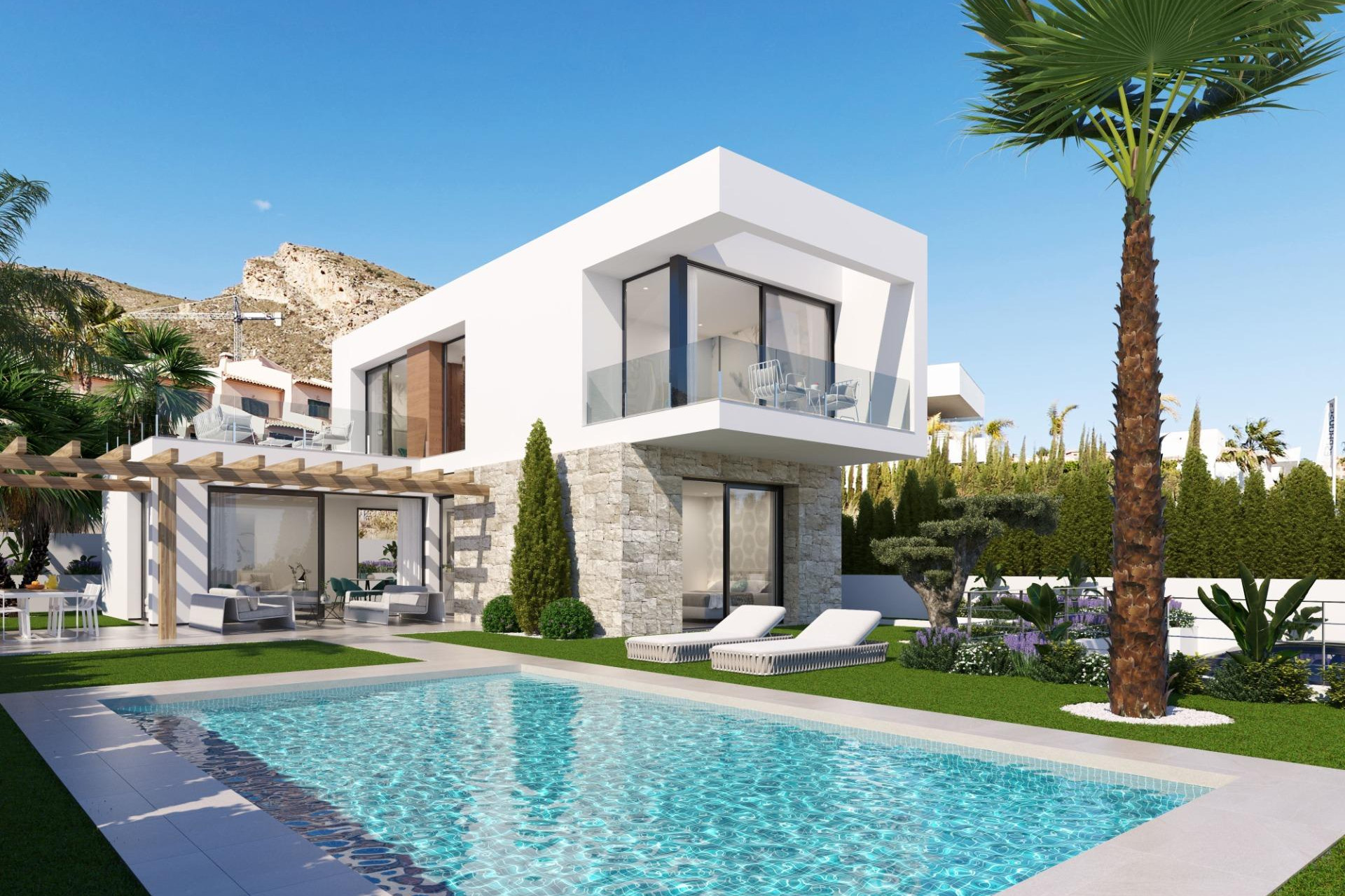 New Build - 4. House - Detached Villa - Finestrat - Benidorm