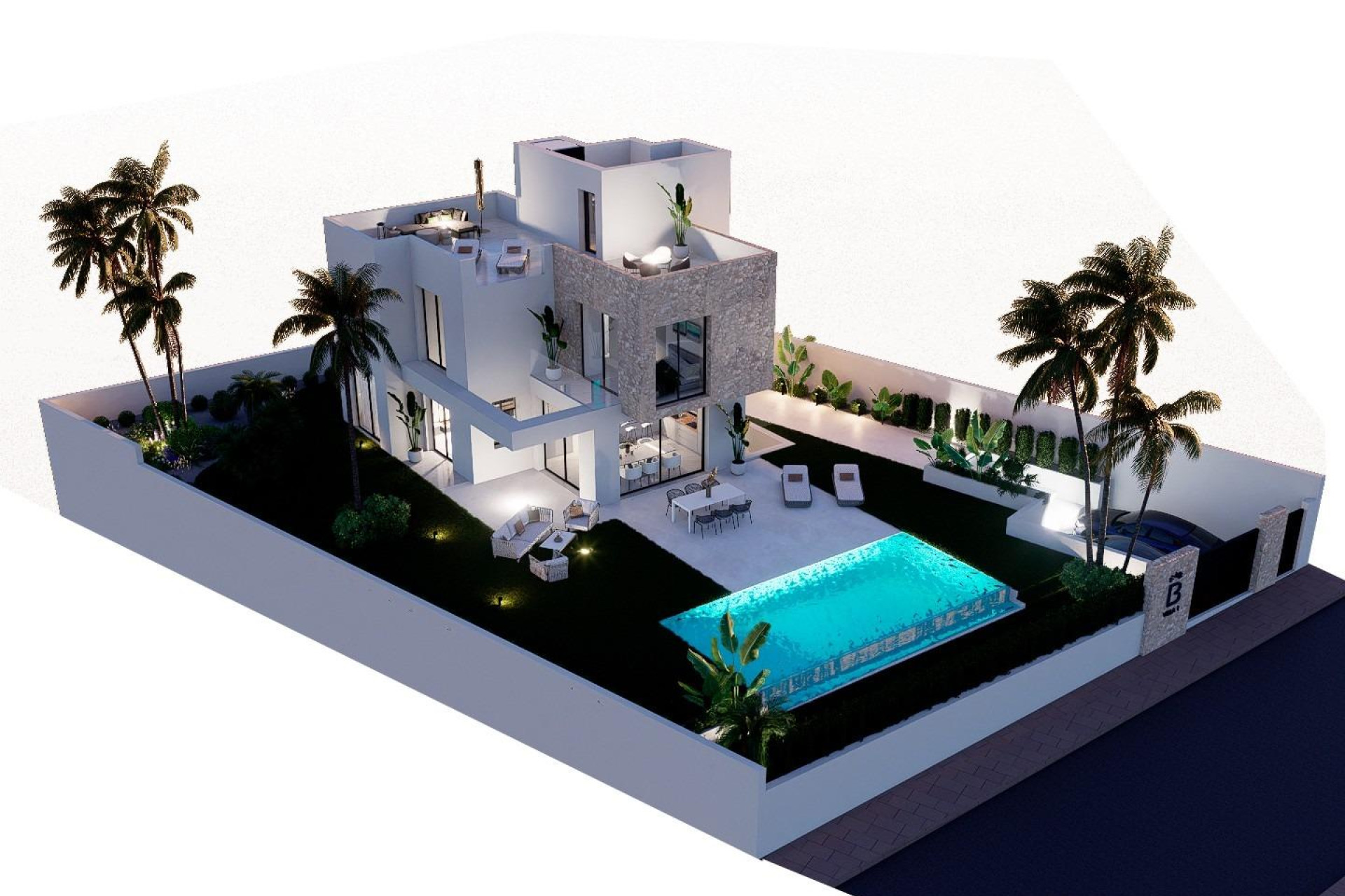 New Build - 4. House - Detached Villa - Finestrat - Benidorm