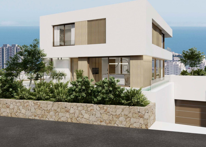 New Build - 4. House - Detached Villa - Finestrat - Benidorm