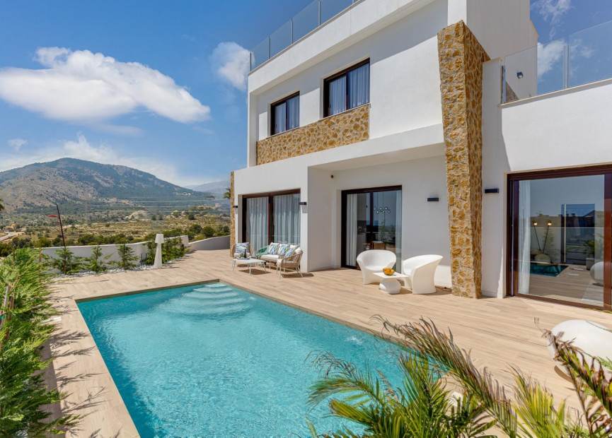 New Build - 4. House - Detached Villa - Finestrat - Benidorm