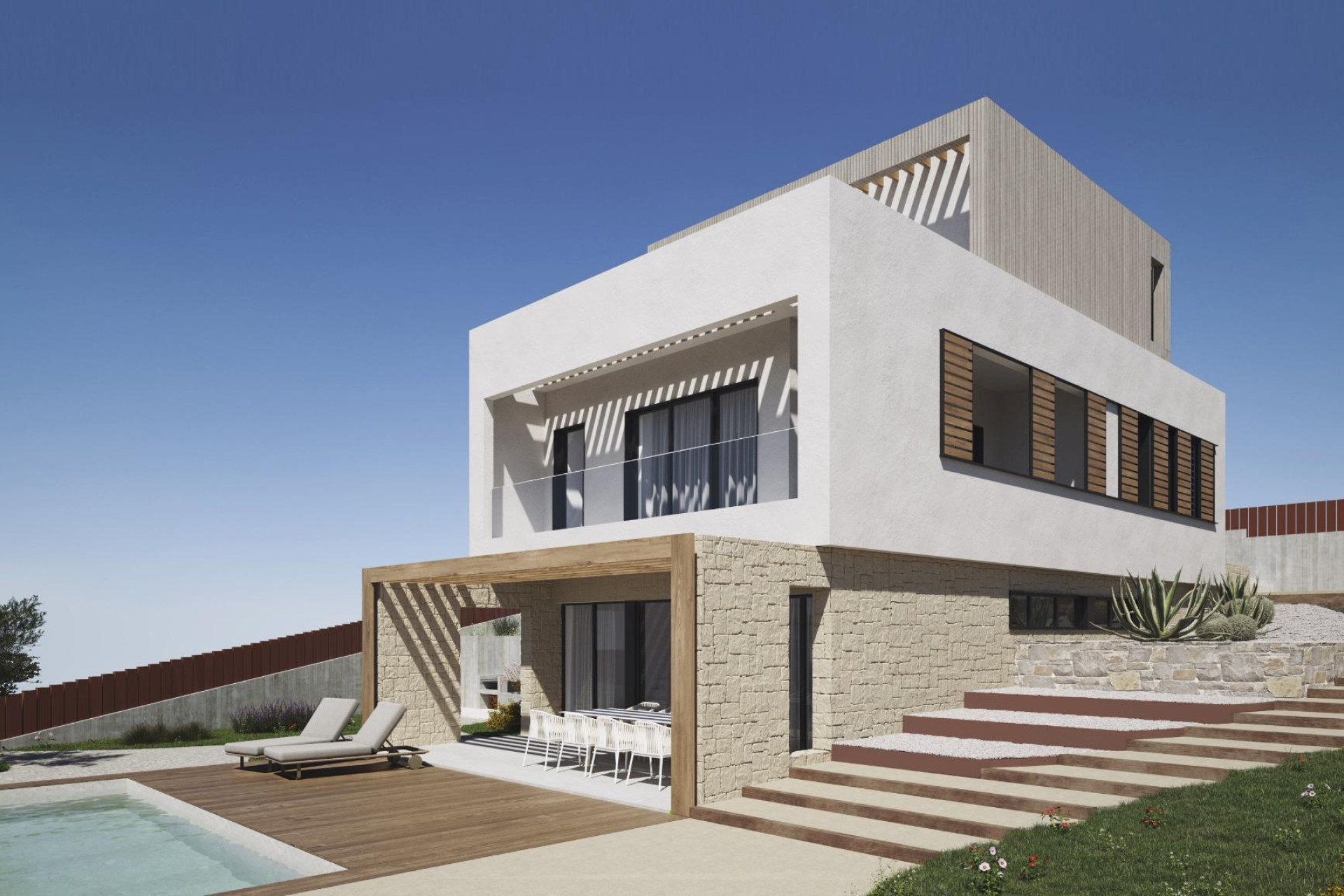 New Build - 4. House - Detached Villa - Finestrat - Benidorm